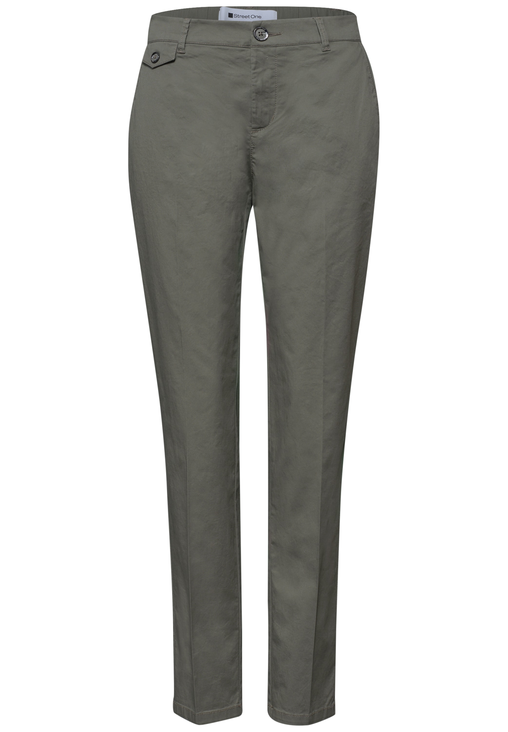 STREET ONE Chinos  en tissu sergé