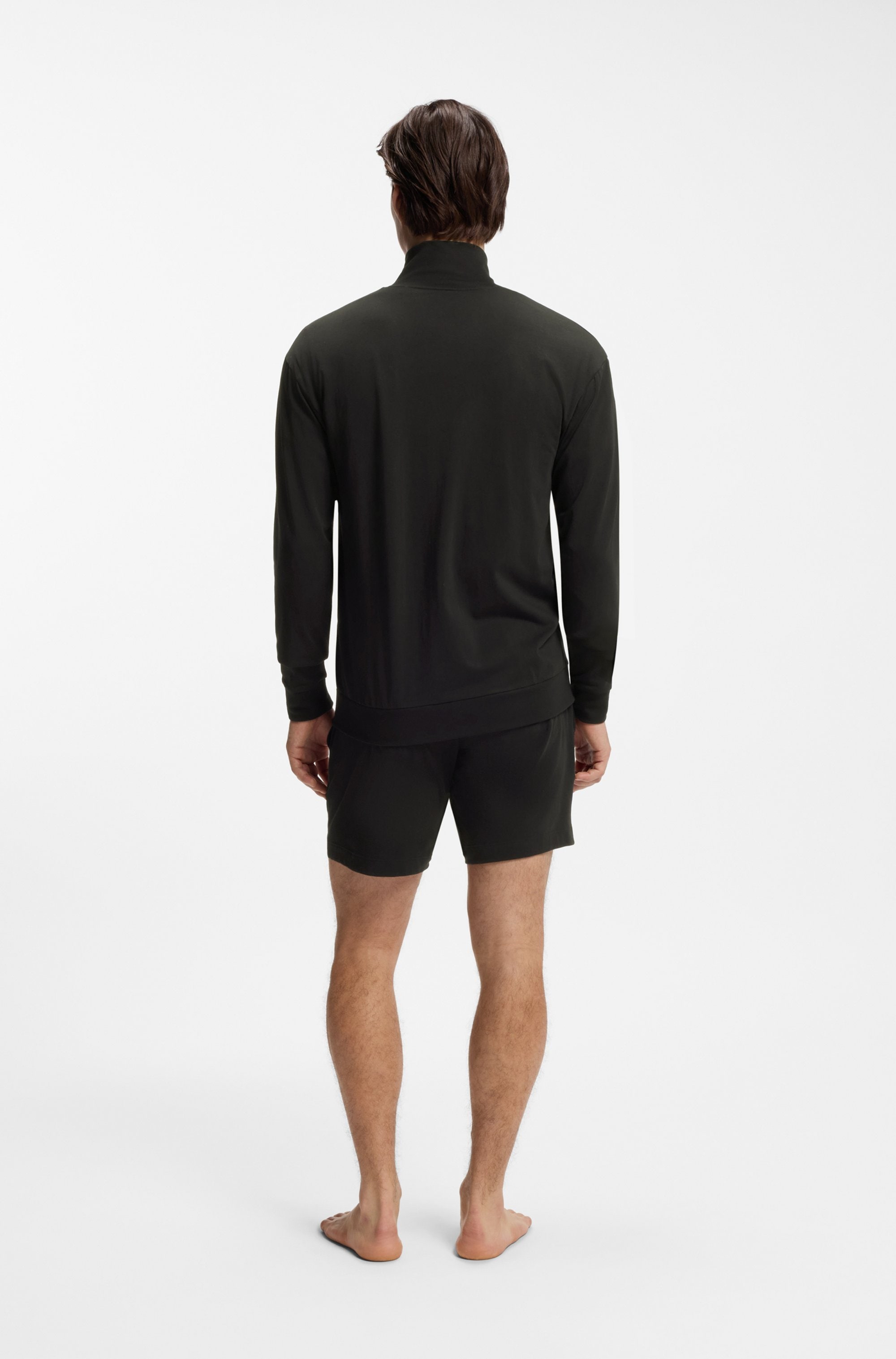 HUGO Underwear Sweatjacke »Laze Zip Jacket« mit seitlichen Taschen