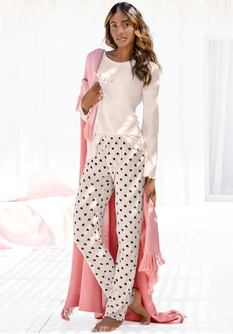 Vivance Dreams Pyjama, mit femininem Druckmuster kaufen