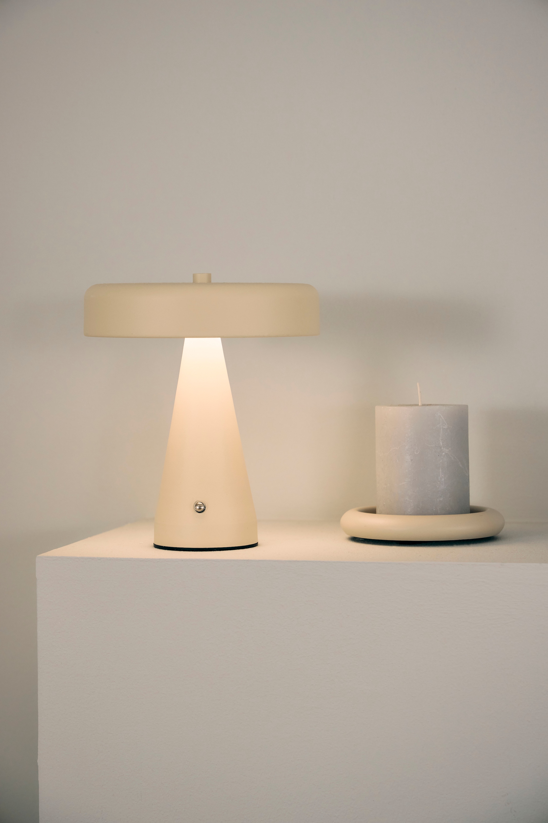 homsy by Ana Johnson Lampe de table LED »NORVA Akkutischleuchte« Akku-Tischlampe USB-C, CCT, wiederaufladbar, Akku, dimmbar