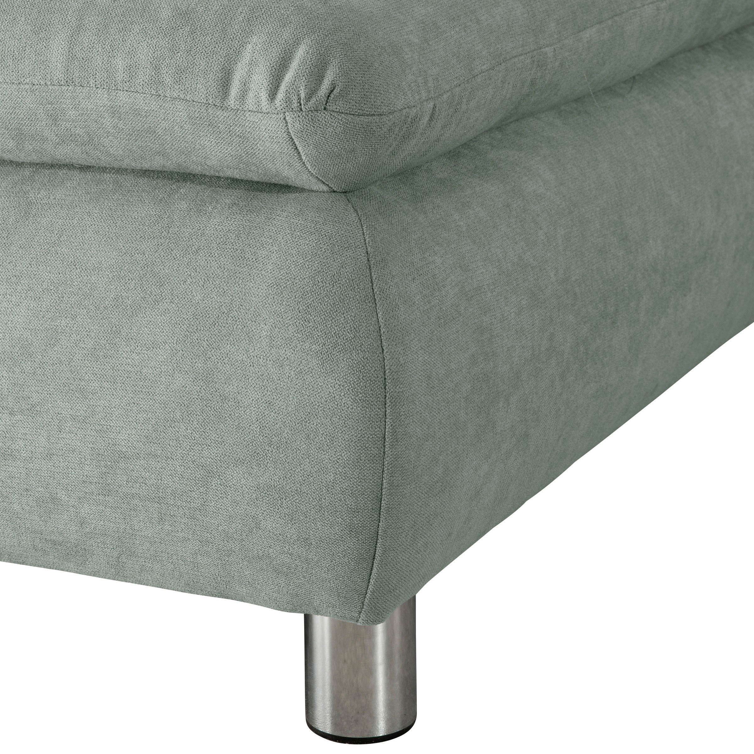 Max Winzer® Ecksofa »Toulouse modern und bequem, aktuelles Design, hoher Sitzkomfort«, mit klappbaren Armlehnen, Breite 271 cm