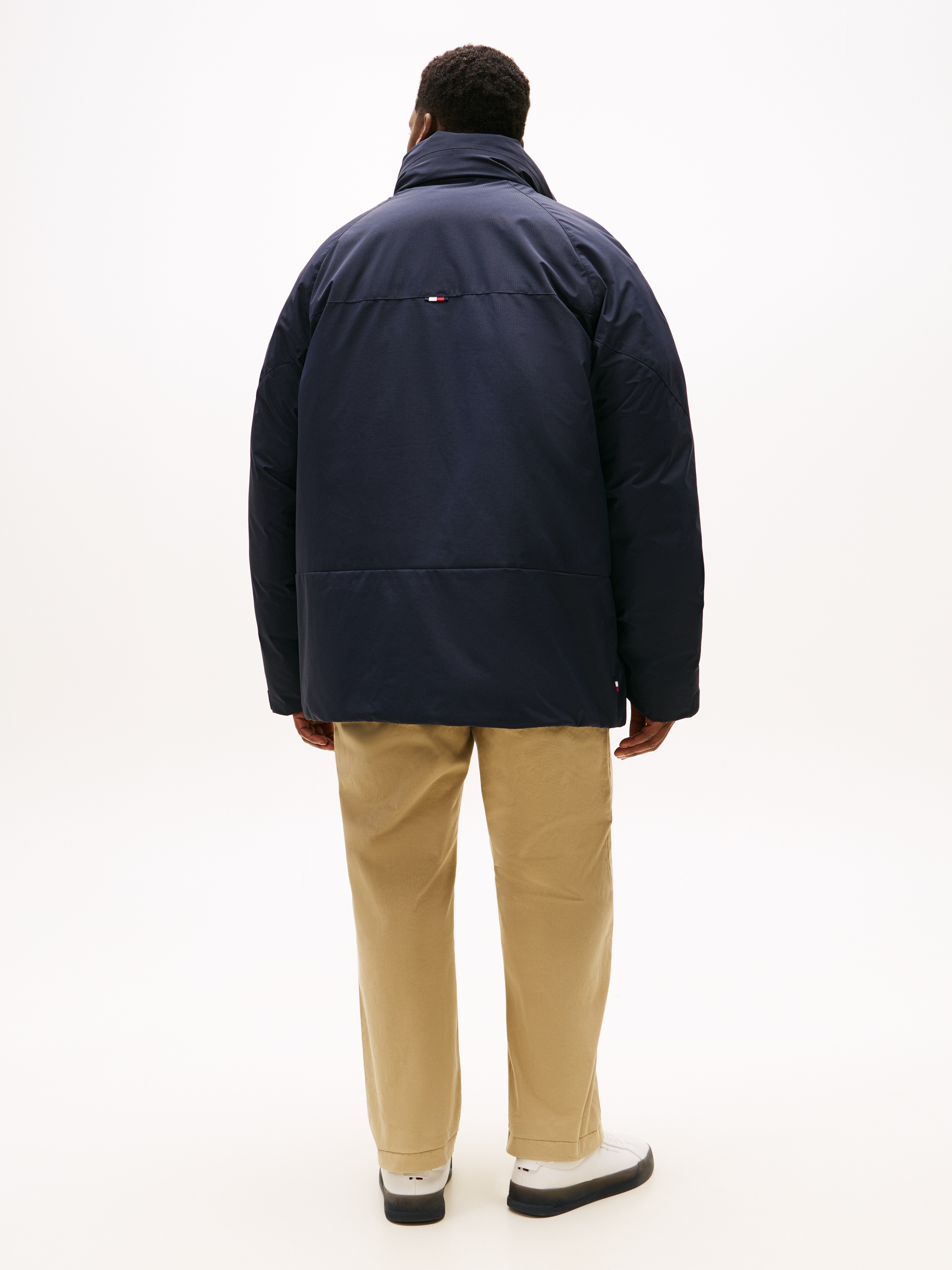 Tommy Hilfiger Big & Tall Funktionsjacke »PADDED JACKET«, ohne Kapuze, Winterjacke, Outdoorjacke, Steppmantel; Grosse Grössen