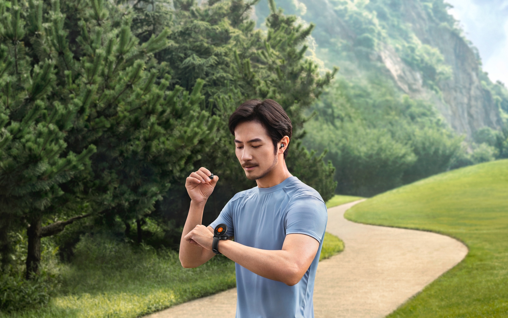 Huawei Smartwatch »WATCH Buds«, (3,66 cm / 1,43 Zoll), Proprietär, Kopfhörer und Smartwatch in Einem