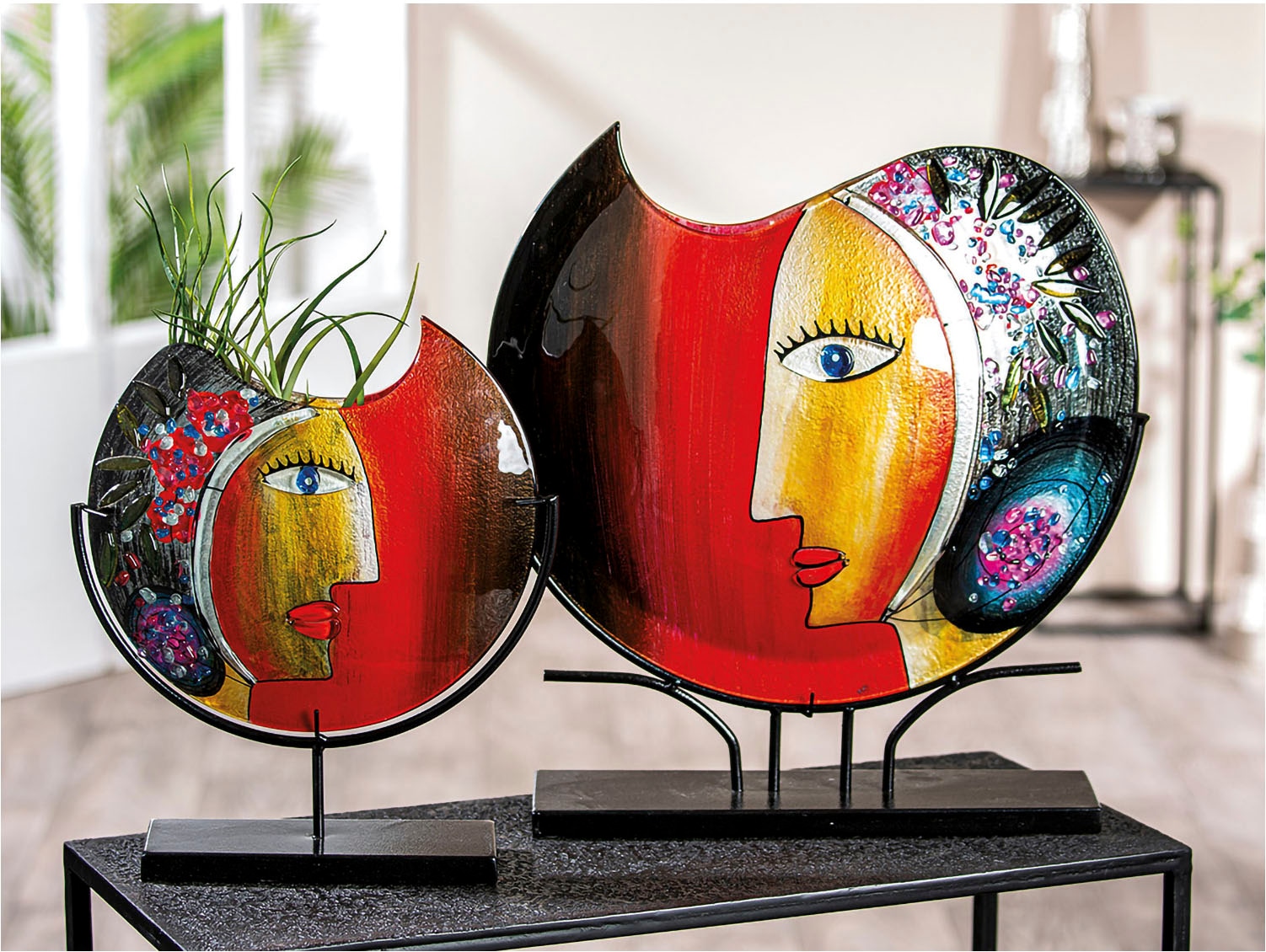 Image of Casablanca by Gilde Bodenvase "Dekovase Face "Cloe""