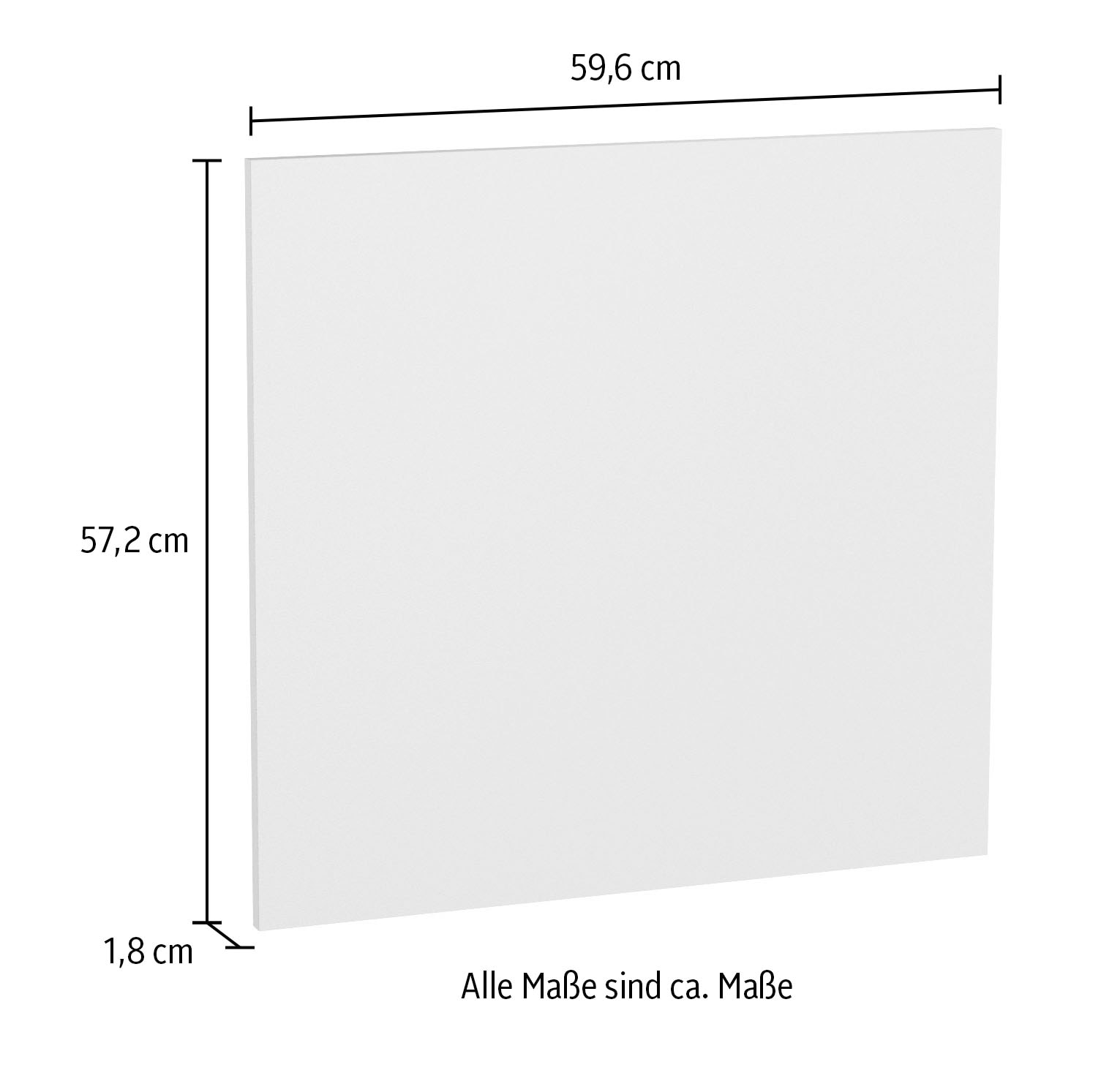 KOCHSTATION Panneau frontal »KS-Lucy« Breite 60 cm, Metallgriff, für teilintegrierten Geschirrspüler
