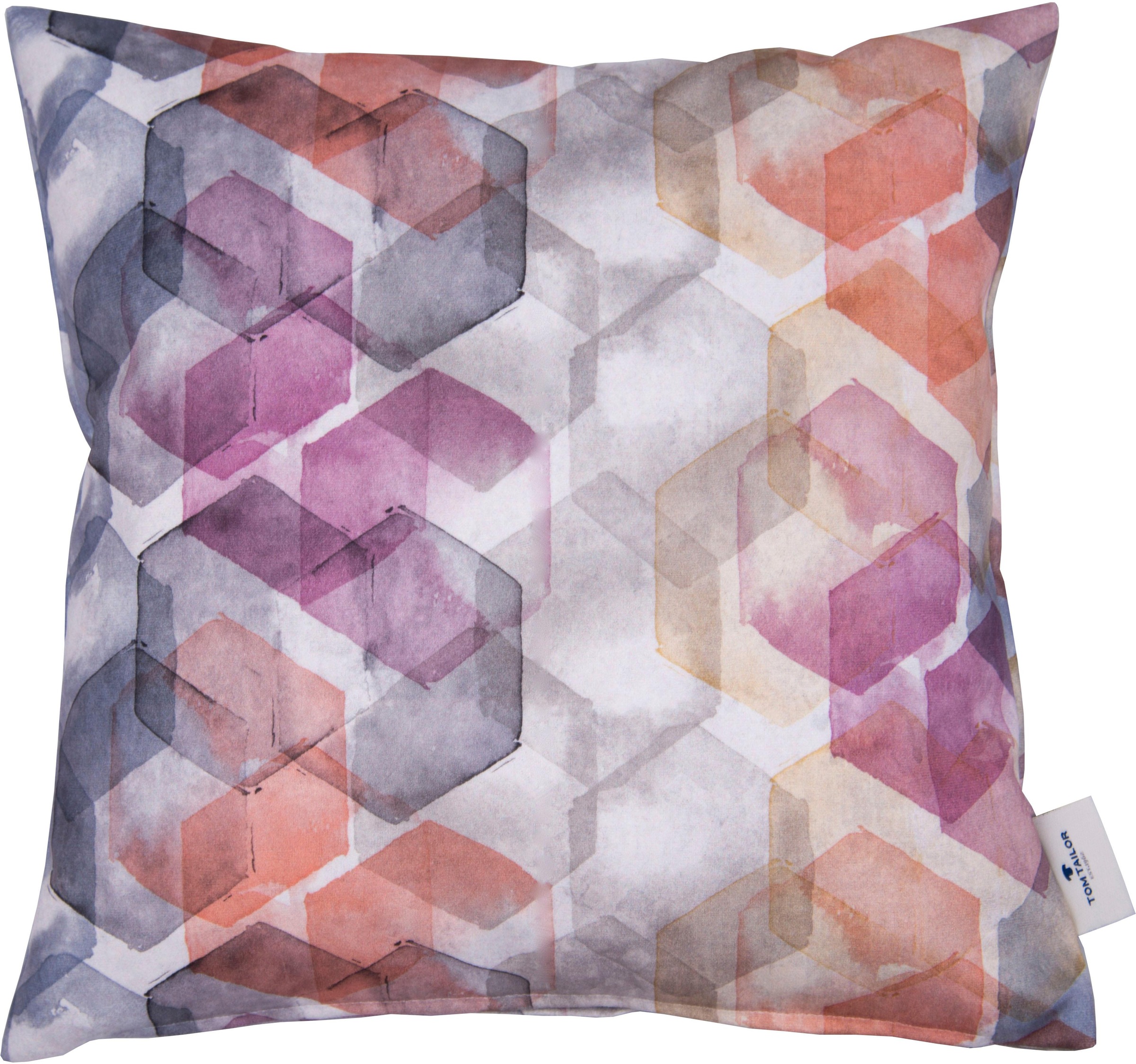 Image of TOM TAILOR Kissenbezug »Overlap Colors«, (1 St.), mit Retro Druck bei Ackermann Versand Schweiz