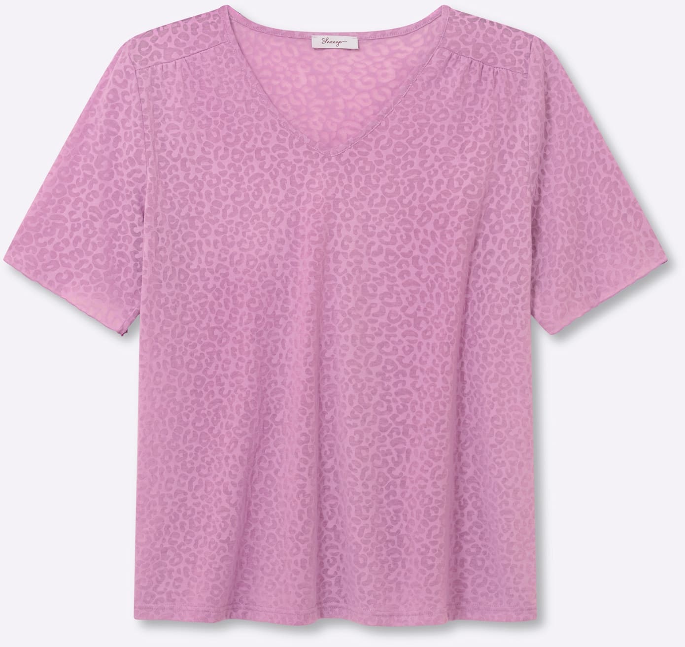 Sheego Rundhalsshirt »T-Shirt« 1