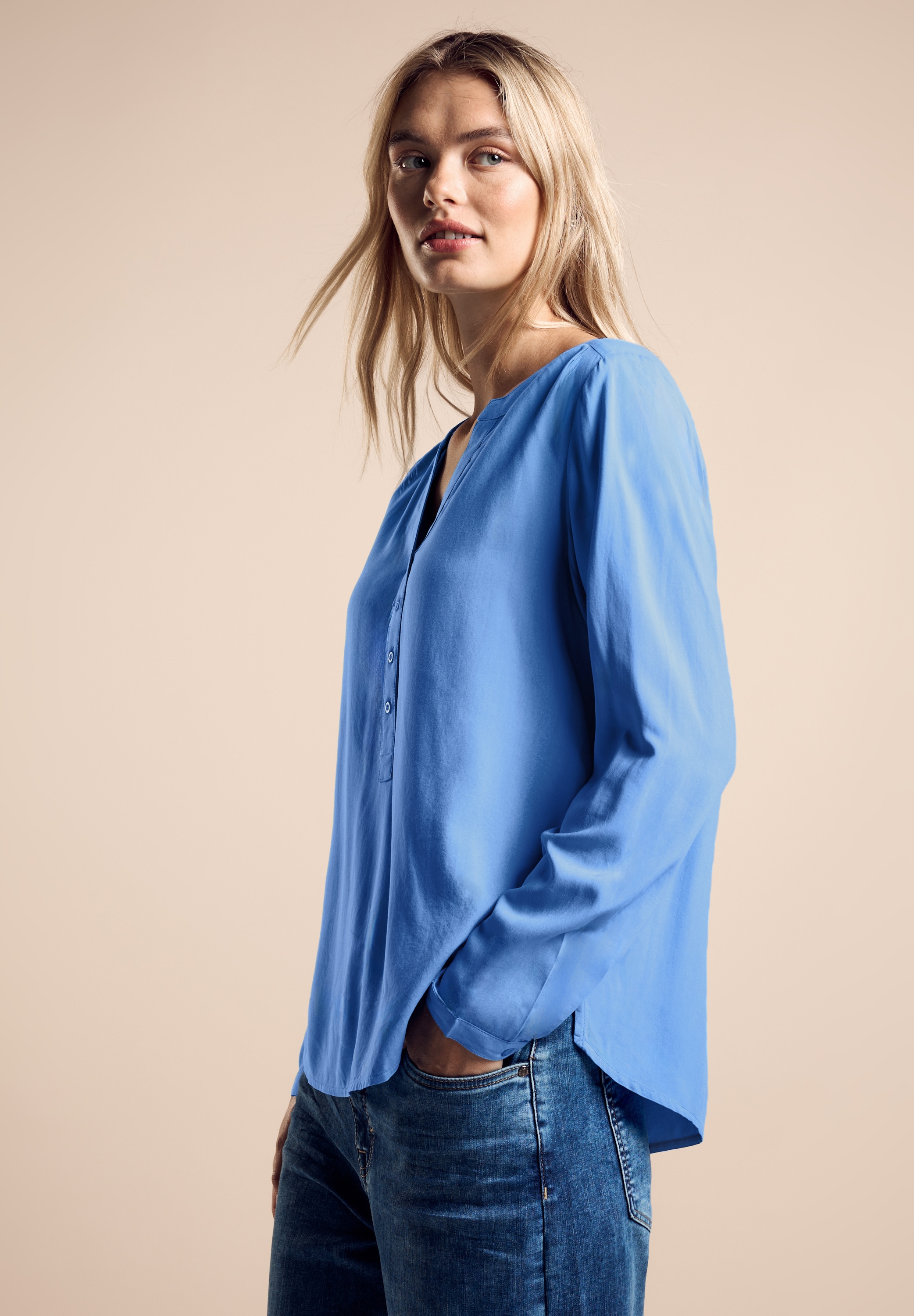 Shirtbluse »Style Bamika«, mit Seitenschlitzen