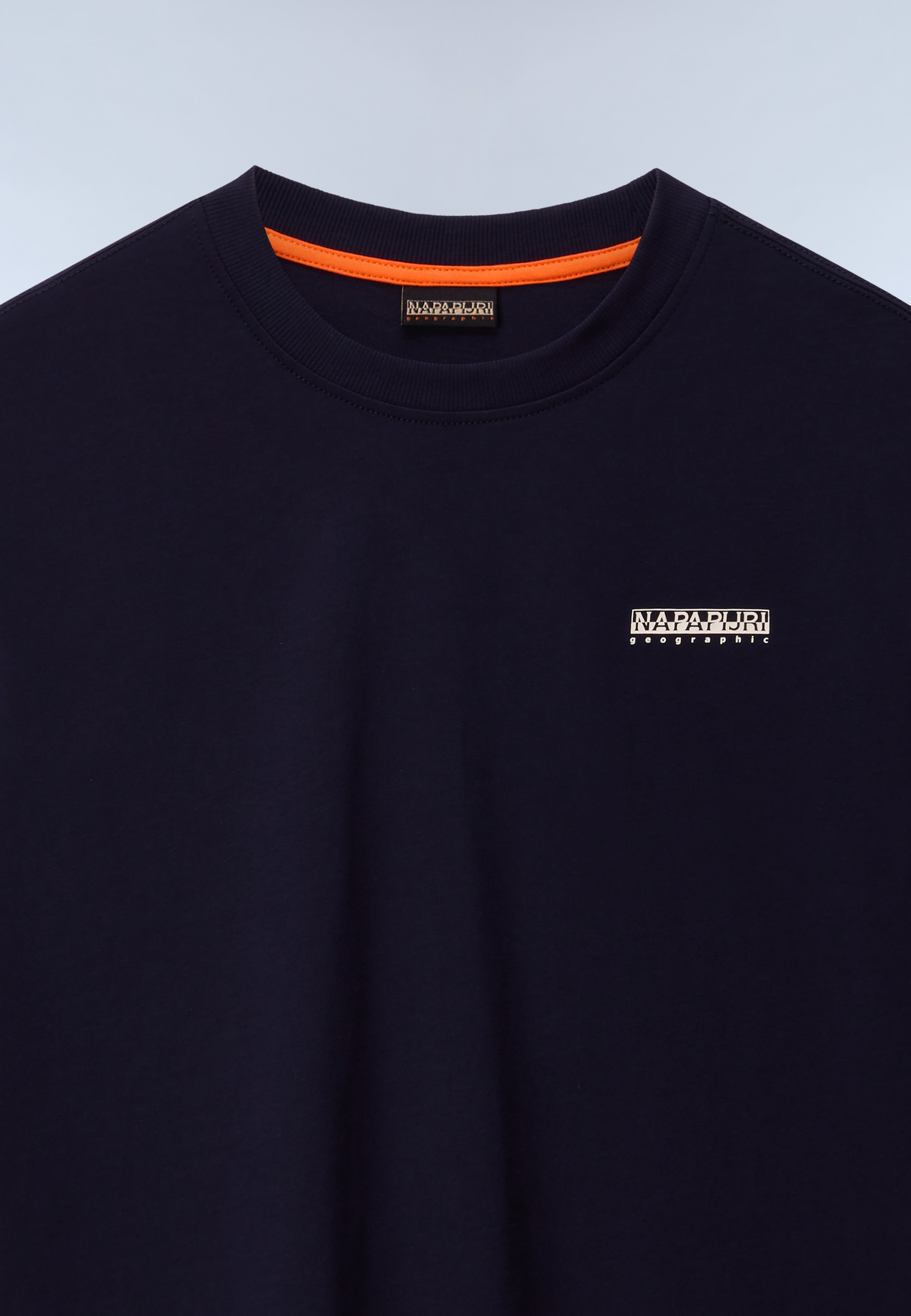 Napapijri T-shirt »S-SMALL BOX« avec design à manches courtes, en jersey de coton, coupe normale