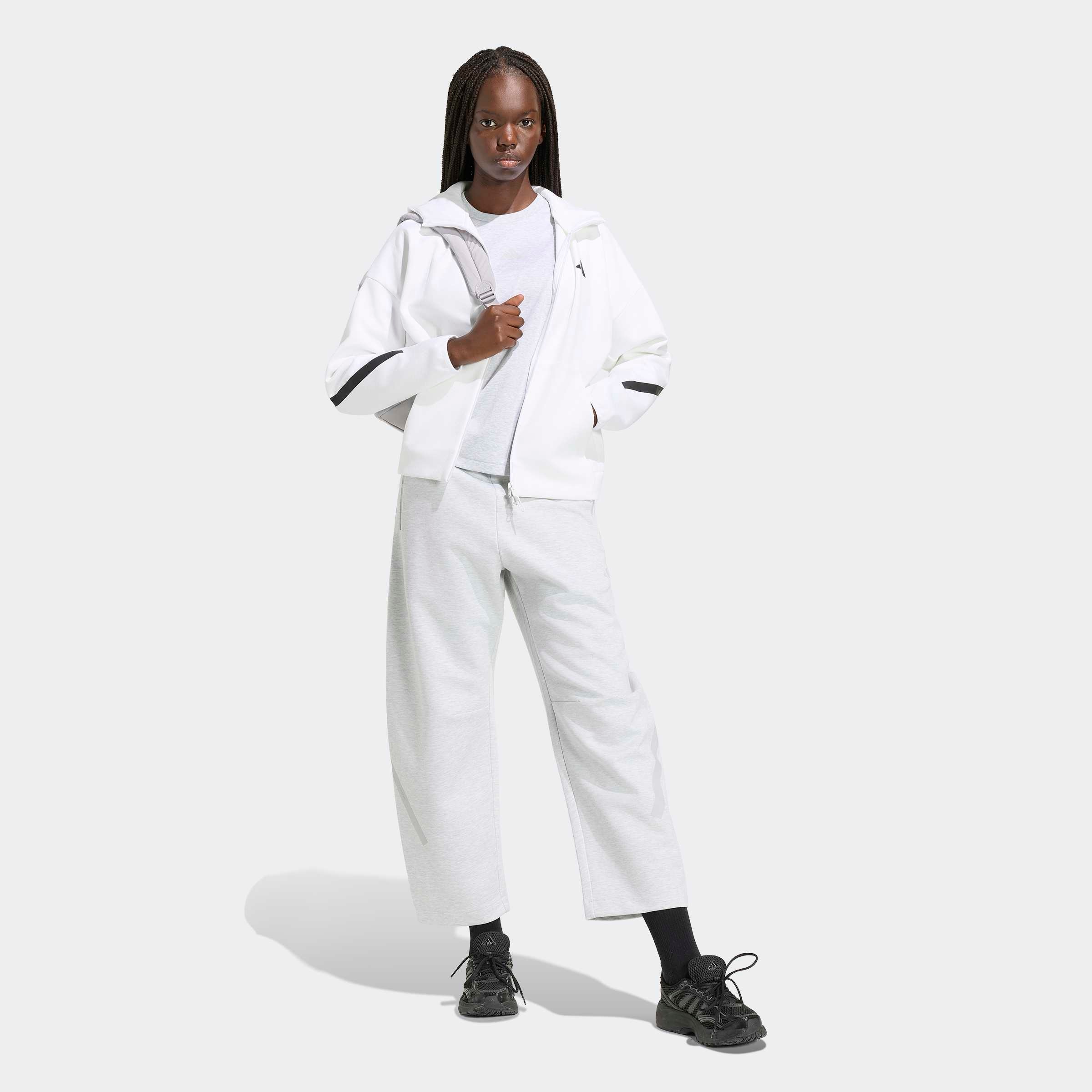 adidas Sportswear Kapuzensweatshirt »W Z.N.E. FZ«
