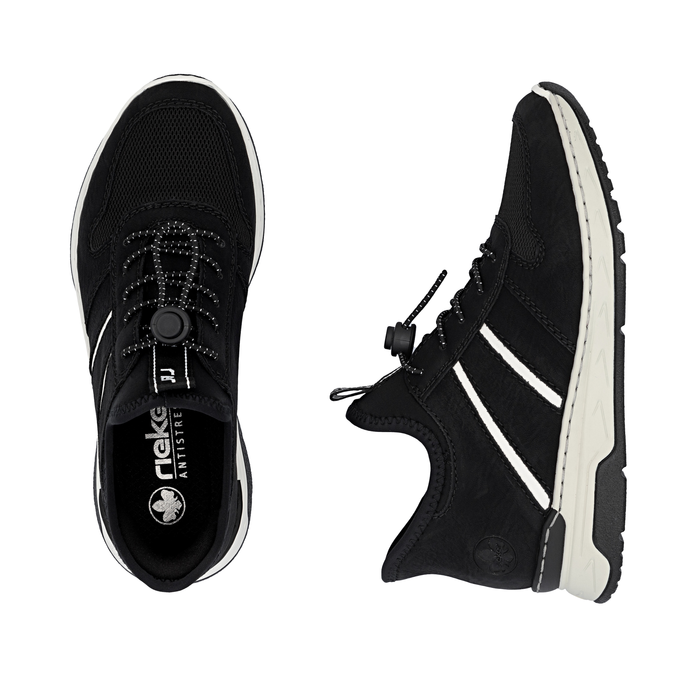 Rieker Slip-On Sneaker »Ready2GO«  Schlupfschuh, Halbschuh, Freizeitsneaker mit MemoSoft-Innensohle