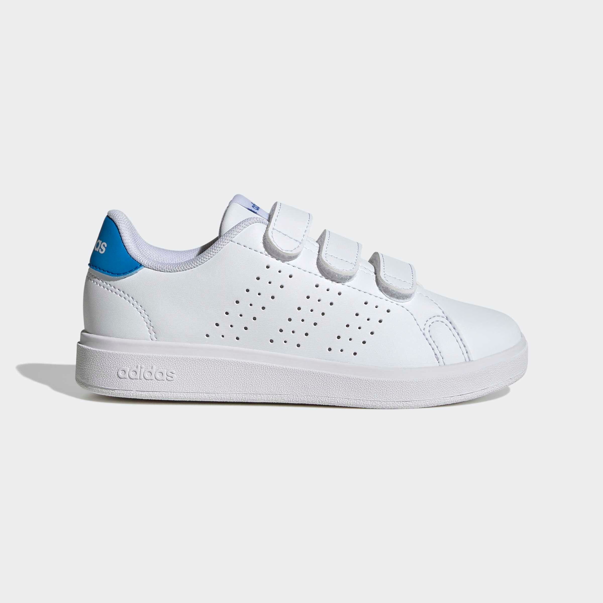 adidas Sportswear Chaussures à scratch »ADVANTAGE BASE 2.0 KIDS«  Design auf den Spuren des adidas Stan Smith, für Kinder & Jugendliche