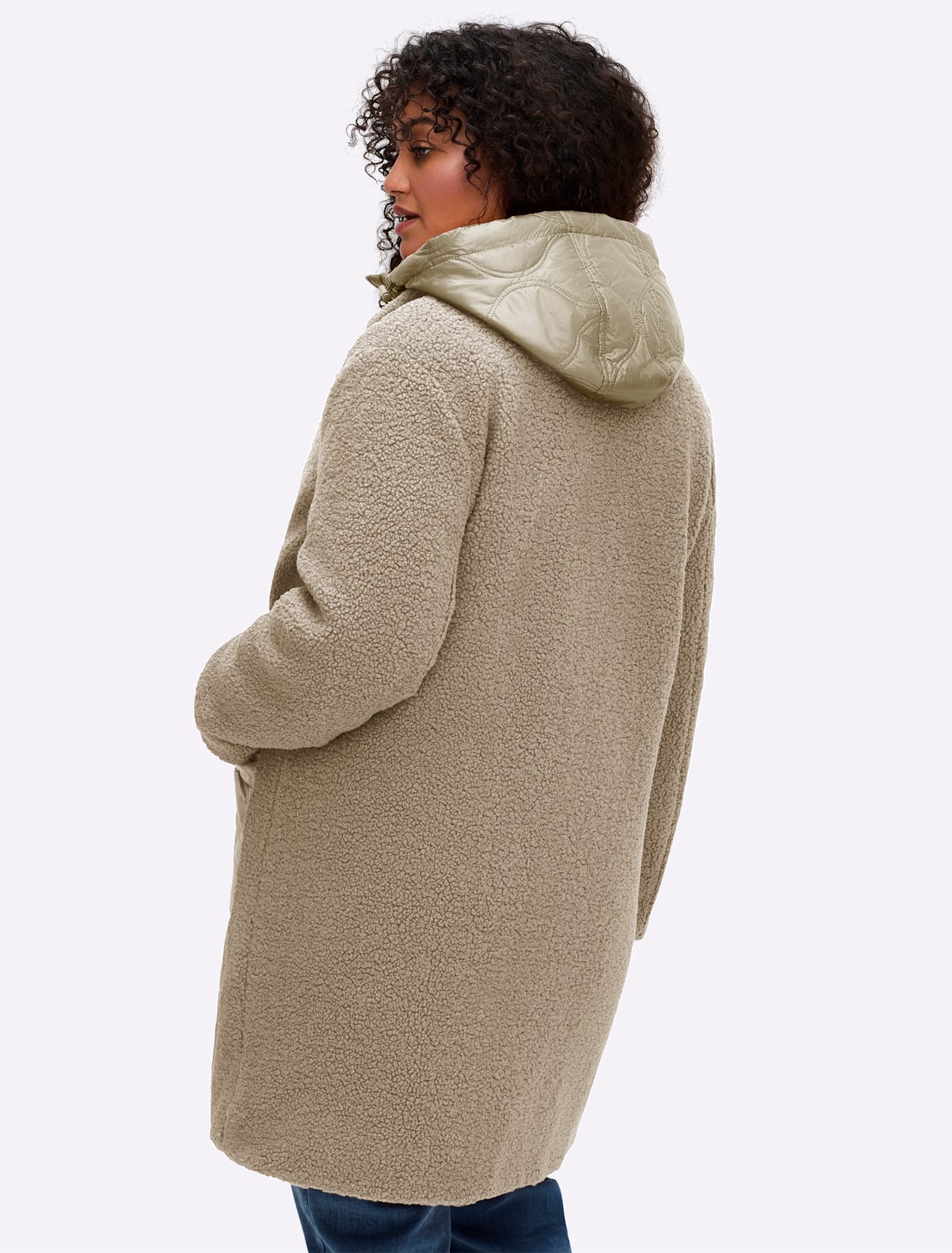 Sheego Manteau long