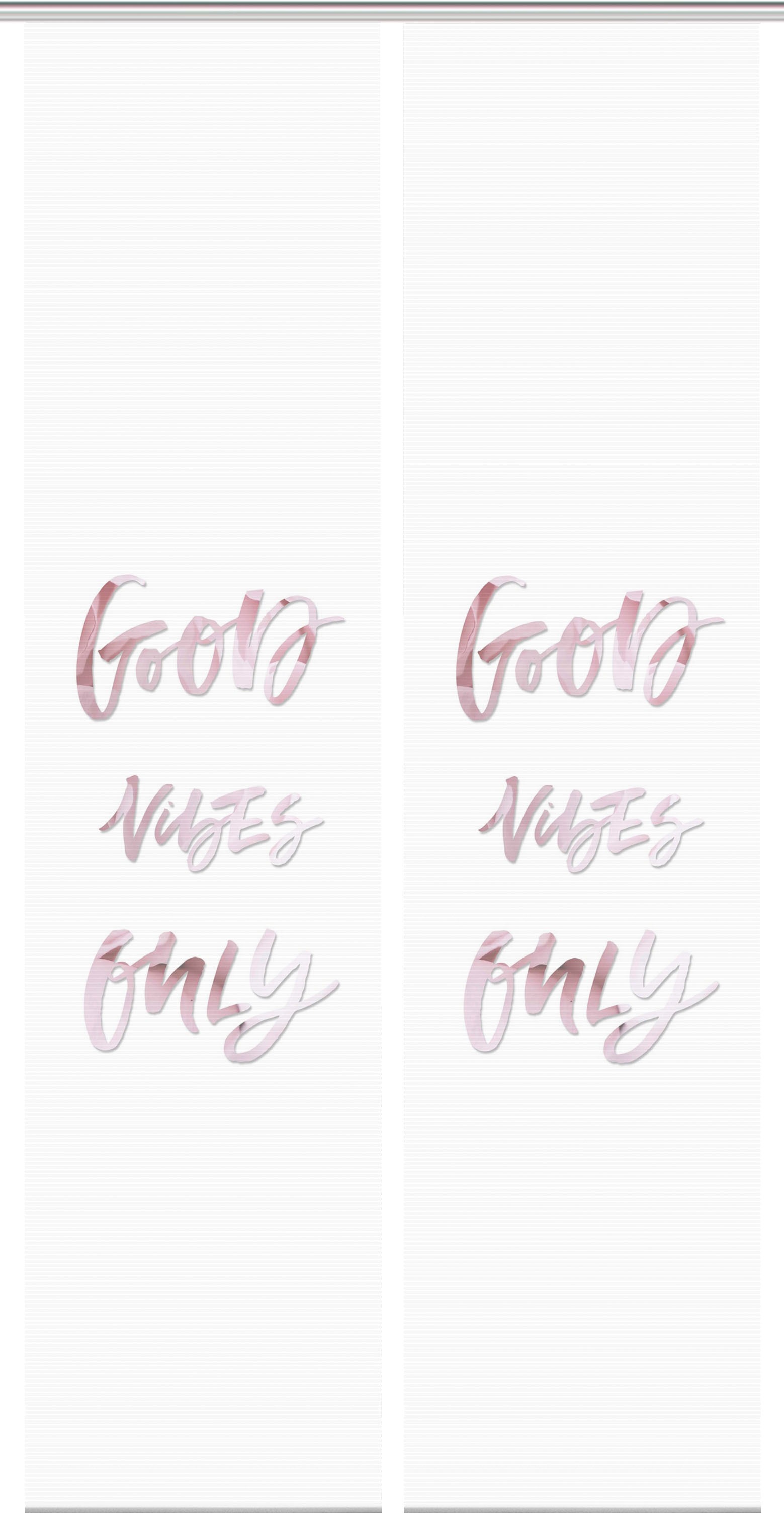 Image of Vision S Schiebegardine »VIBES ONLY 2er SET«, (2 St.), Bambus-Optik, Digital bedruckt bei Ackermann Versand Schweiz