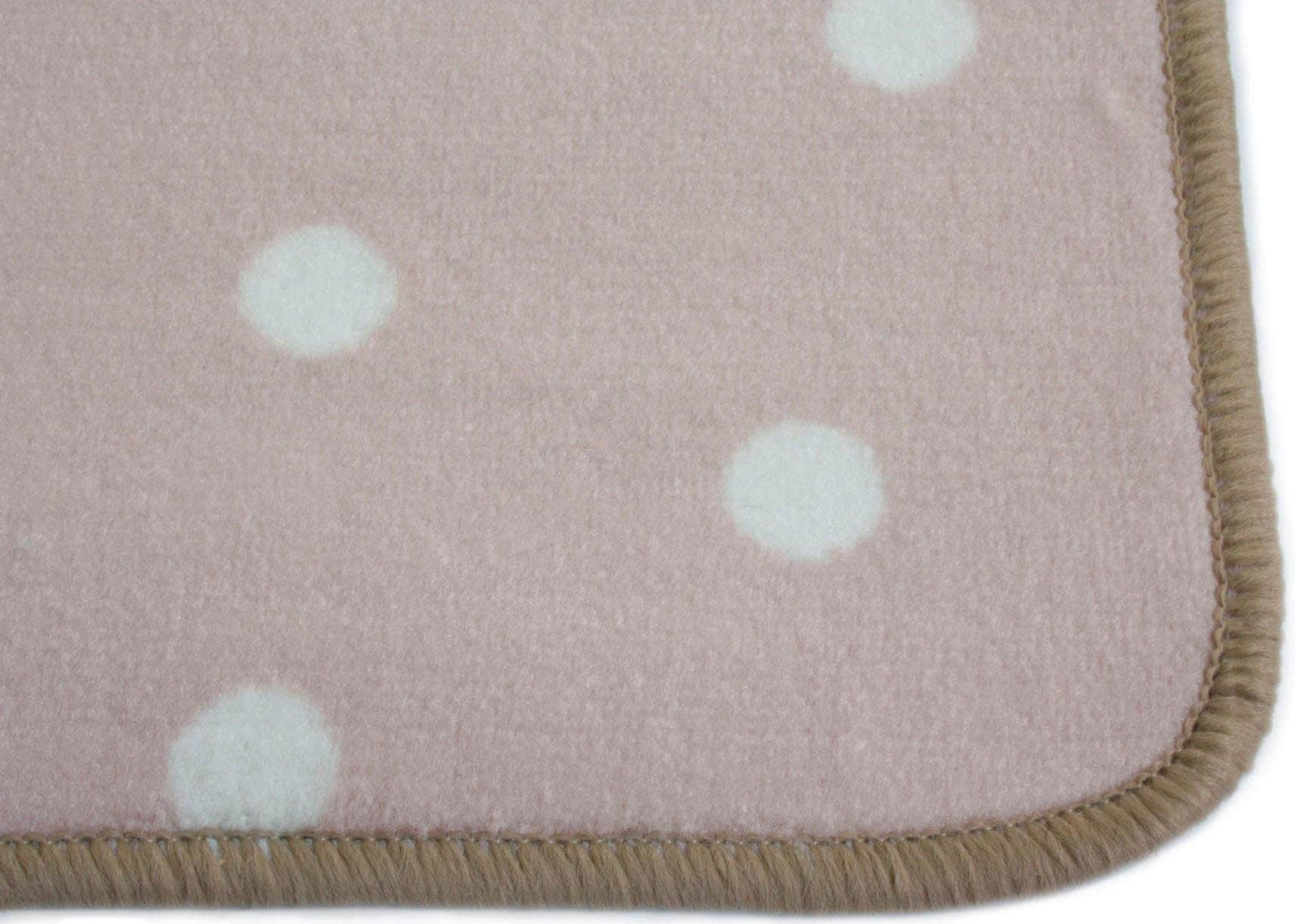 Primaflor-Ideen in Textil Kinderteppich »PUNTO«, rechteckig, 5 mm Höhe, Motiv Punkte, Kinderzimmer