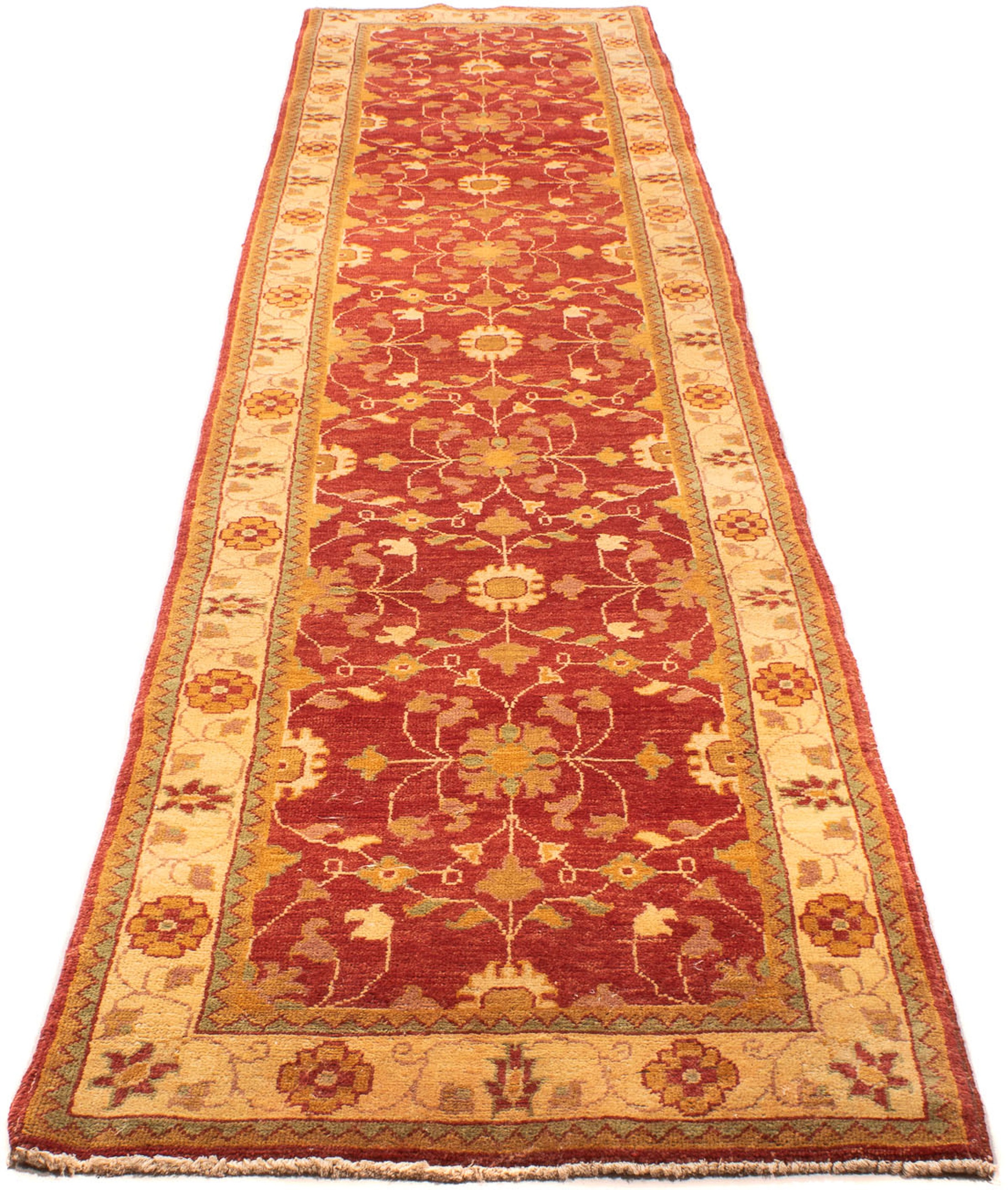 Image of morgenland Orientteppich »Ziegler - 393 x 82 cm - rot«, rechteckig, 6 mm Höhe, Wohnzimmer, Handgeknüpft, Einzelstück mit Zertifikat bei Ackermann Versand Schweiz