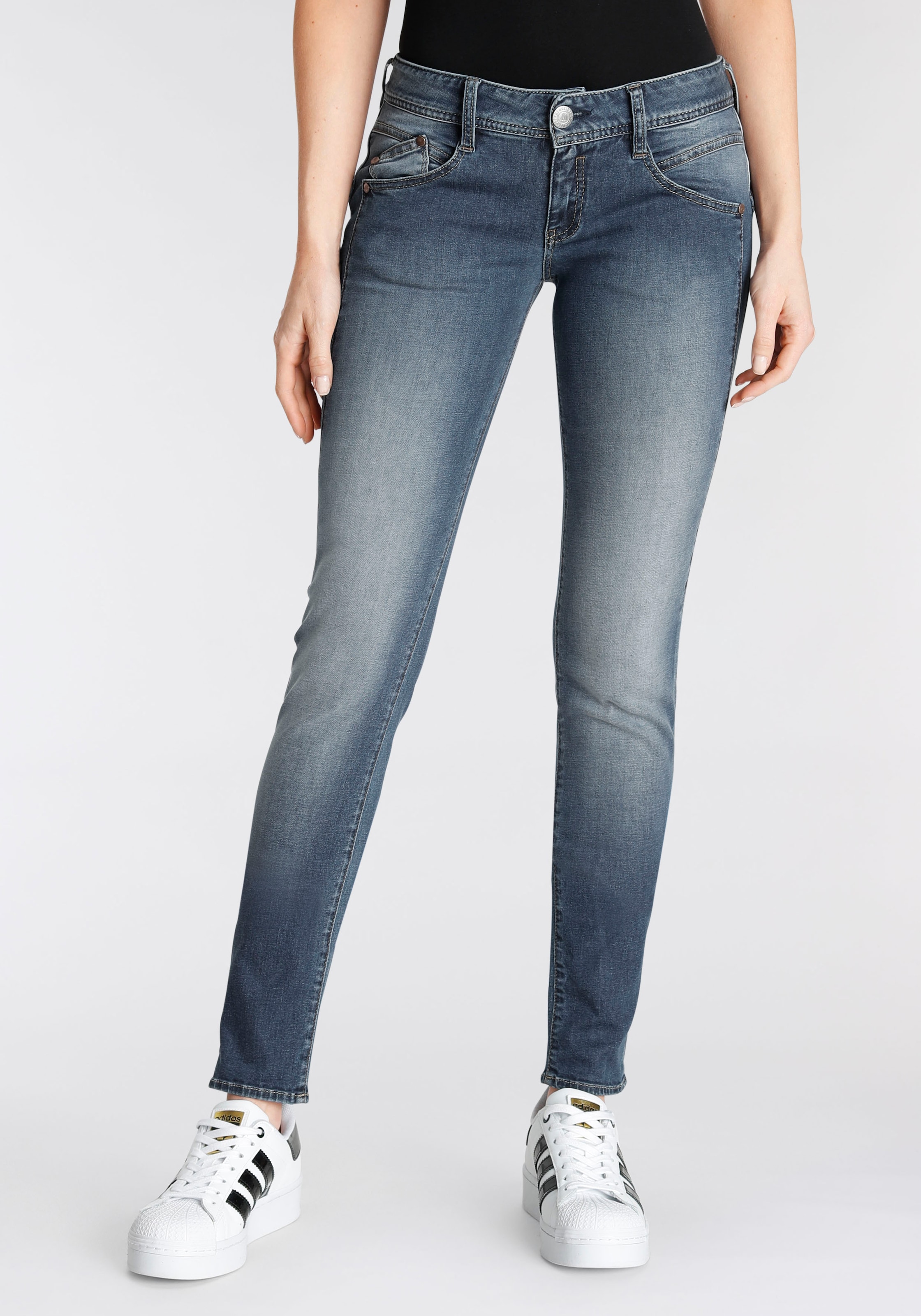 Slim-fit-Jeans »Gila Slim Organic Denim«, umweltfreundlich dank Kitotex Technology