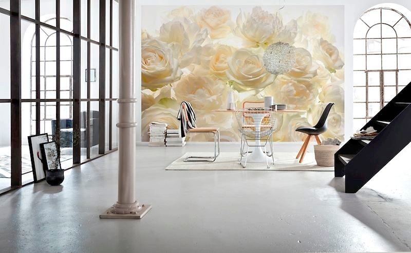 Komar Vliestapete "Vlies - Shalimar - Größe 368 x 248 cm" bedruckt glatt Wohnzimmer, Schlafzimmer