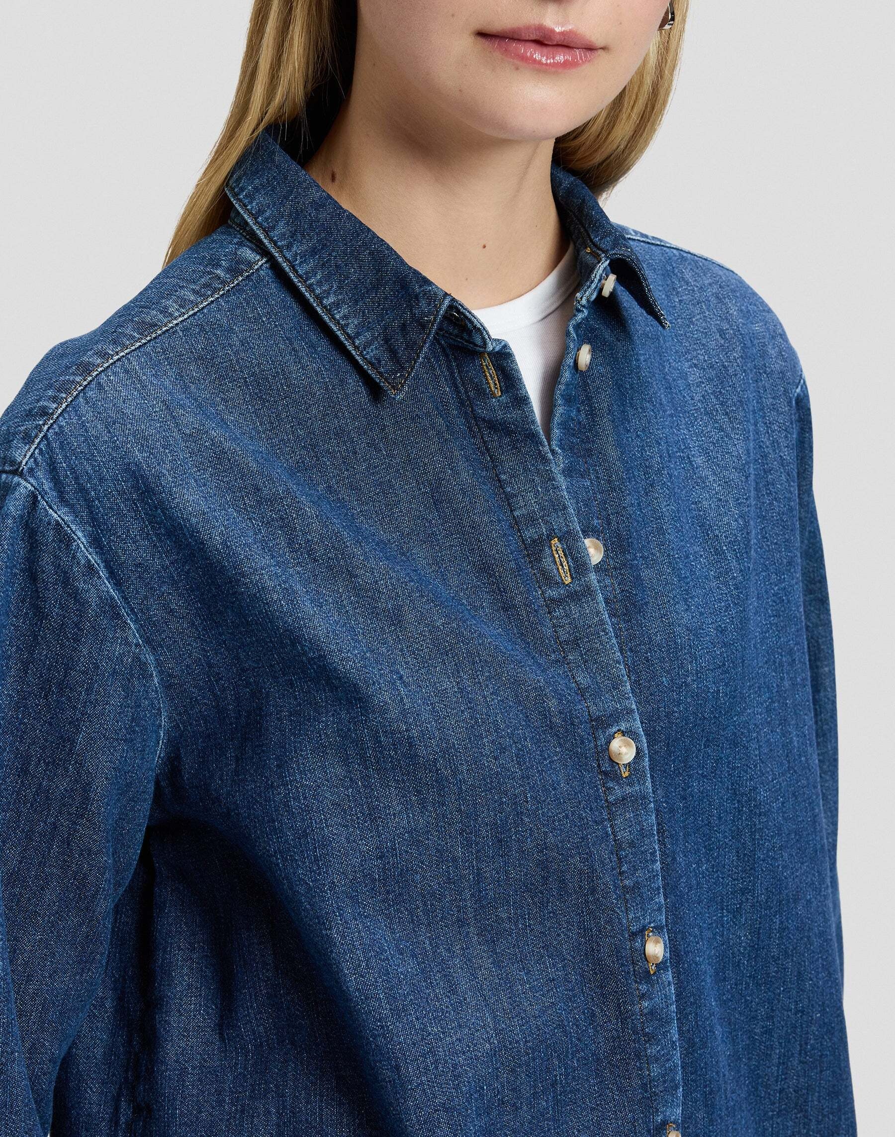 Lee® Jeansbluse »Lee Jeanshemd Boyfriends«