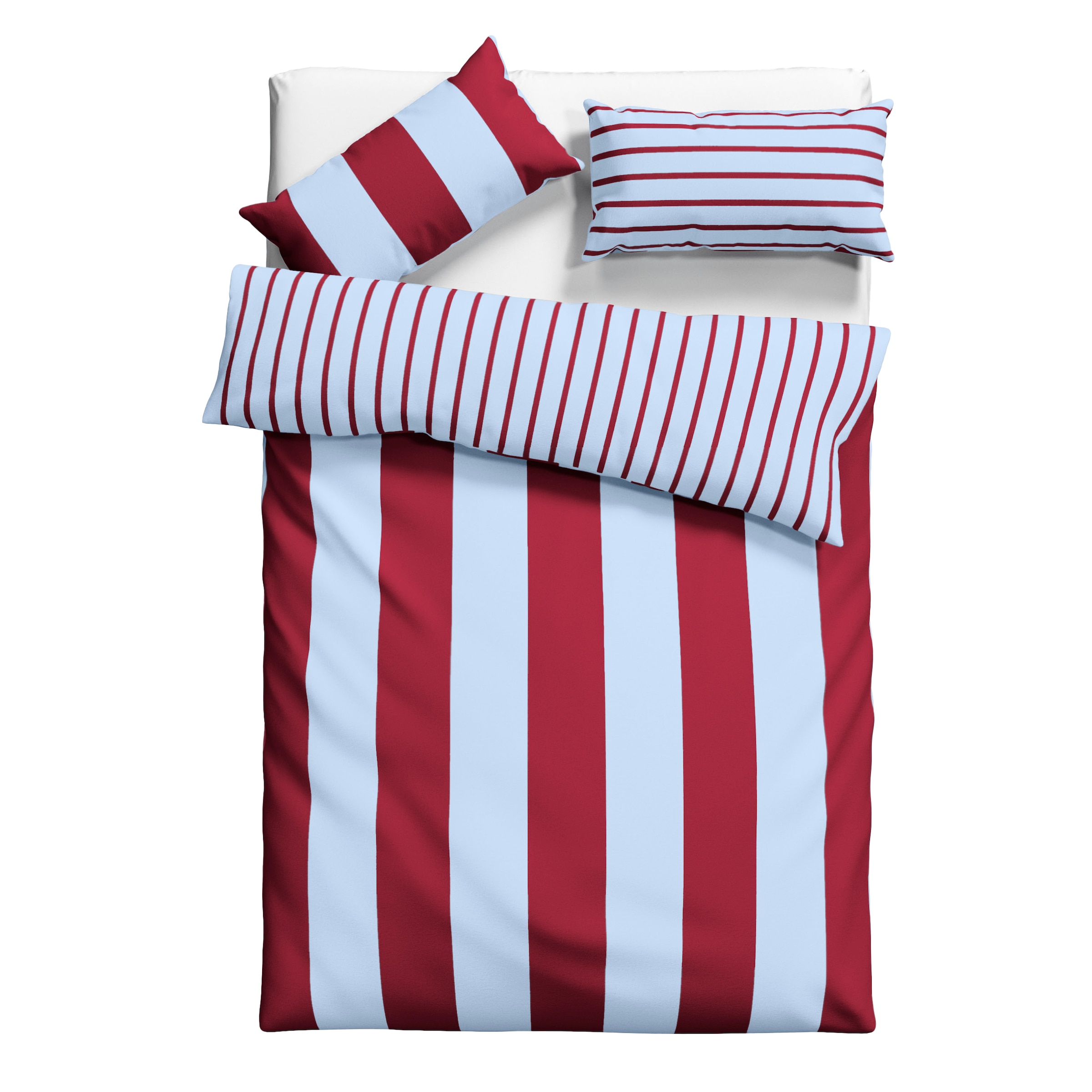 GOODproduct Linge de lit réversible »Sari Trend« 2 ab Gr. 135/200 cm, Bettwäsche in modernen Farben, trendig