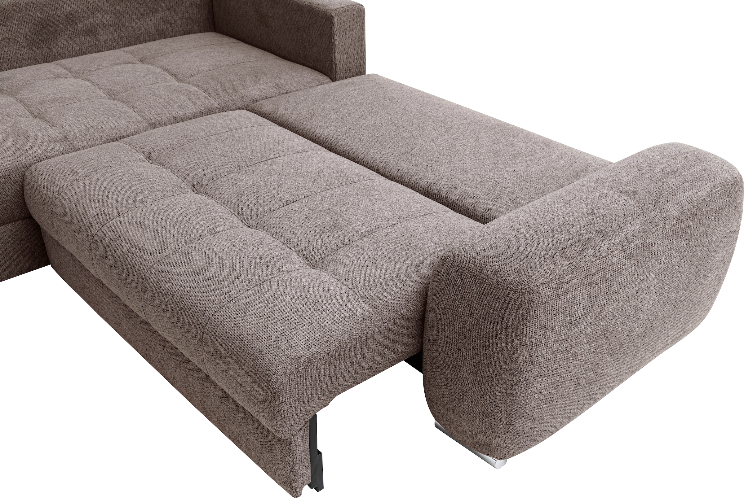 Mr. Couch Ecksofa »Mykonos, L-Form, Dauerschläfer« mit DuraSpring-Taschenfederkern bis 140 kg belastbar