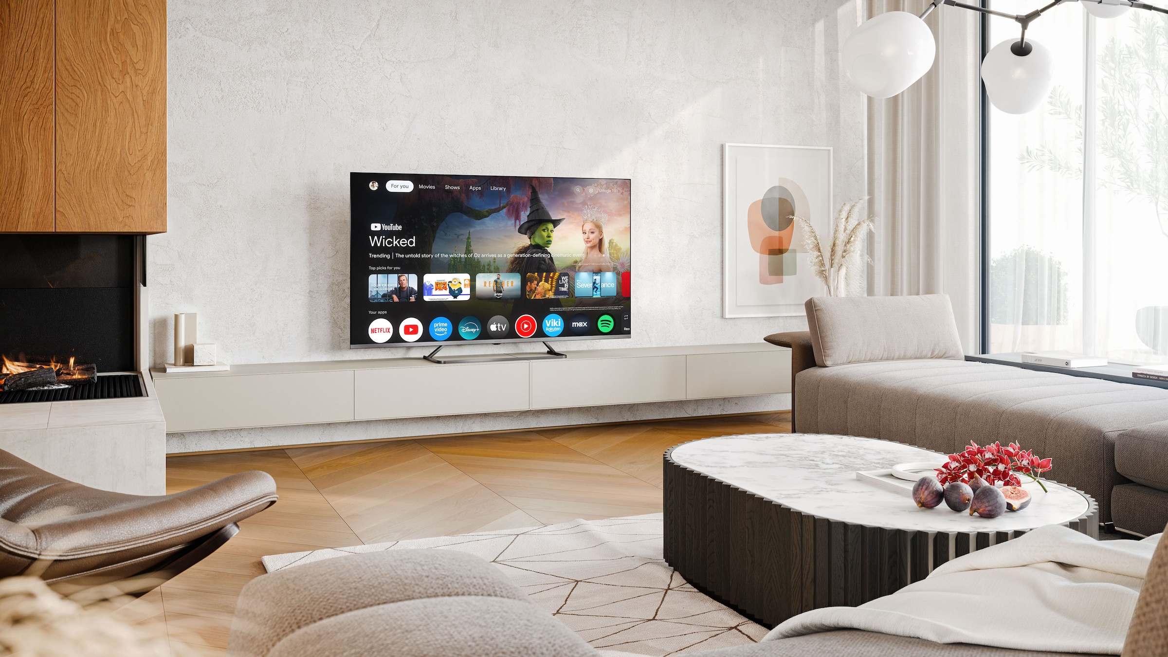 Sharp Mini téléviseur LED QLED »4T-C50JPx« 126 cm/50 ″