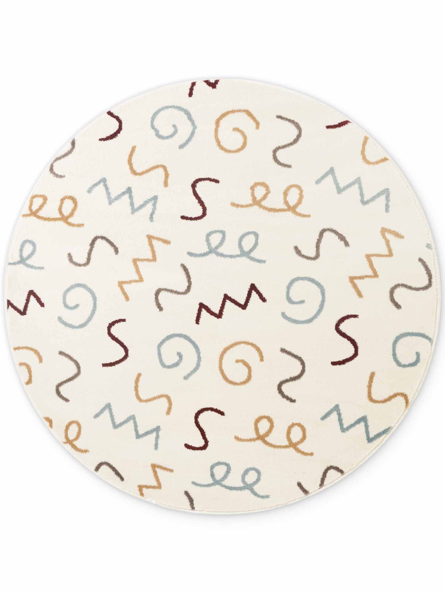 HANSE Home Kinderteppich »Fiete« rund 10 mm Höhe Pflegeleicht, Weich, Kinderzimmer, Spielteppich, Spielunterlage