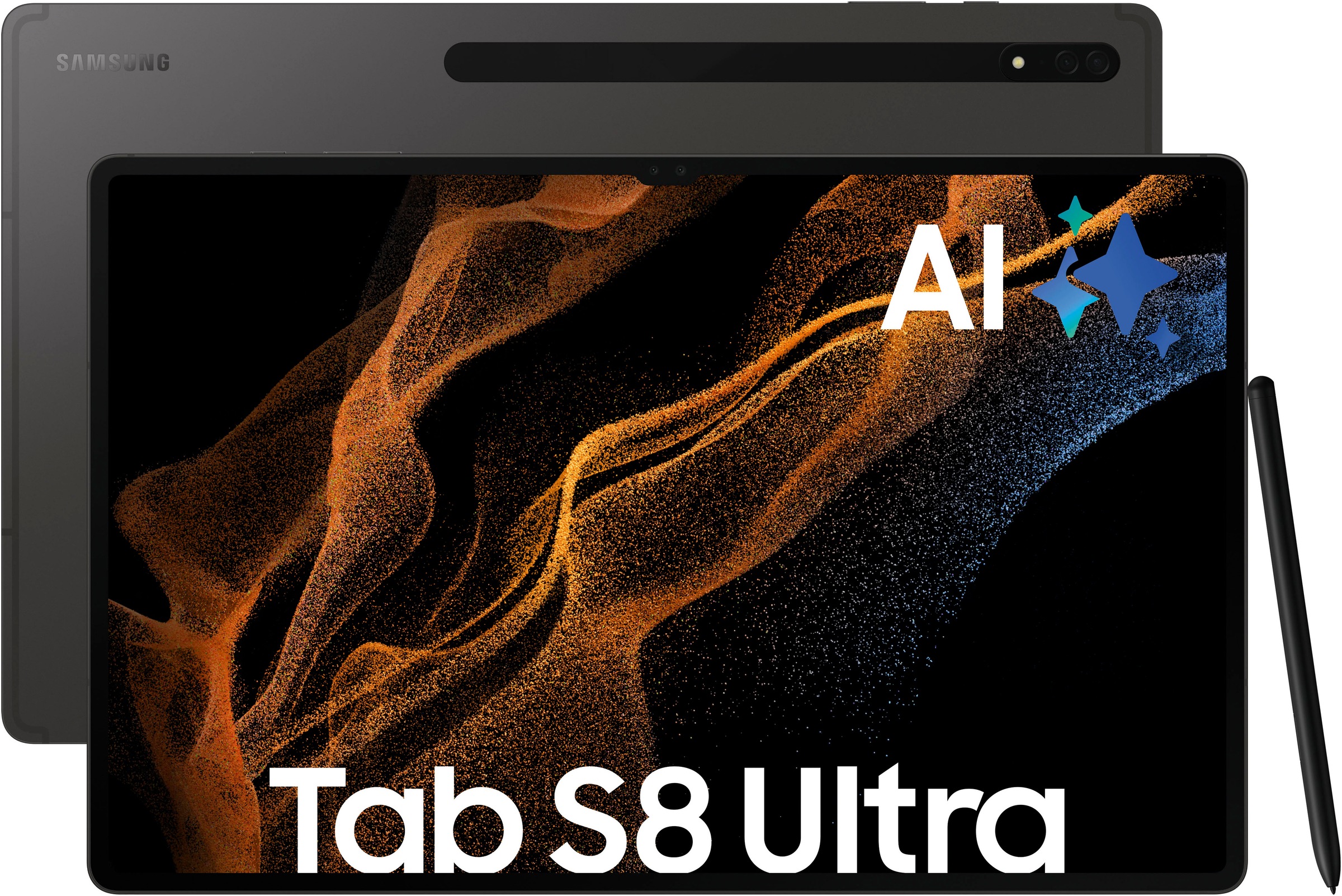 Image of Samsung Tablet "Galaxy Tab S8 Ultra" (36,99 cm / 14,6 ″) Android,One UI,Knox 256 GB WQXGA+ )