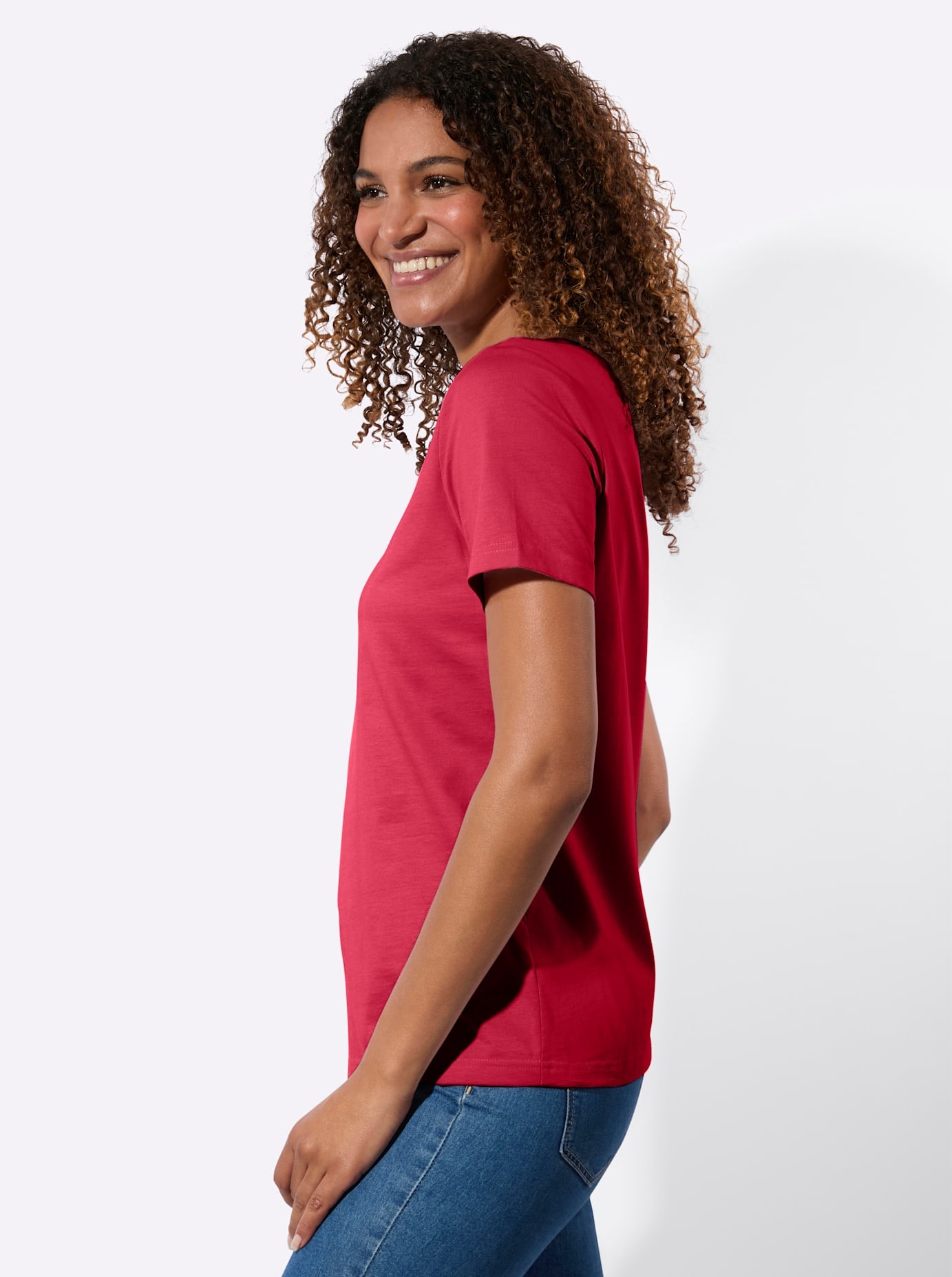 Casual Looks T-shirt à manches courtes »2er-Pack Shirts« 2 pièces