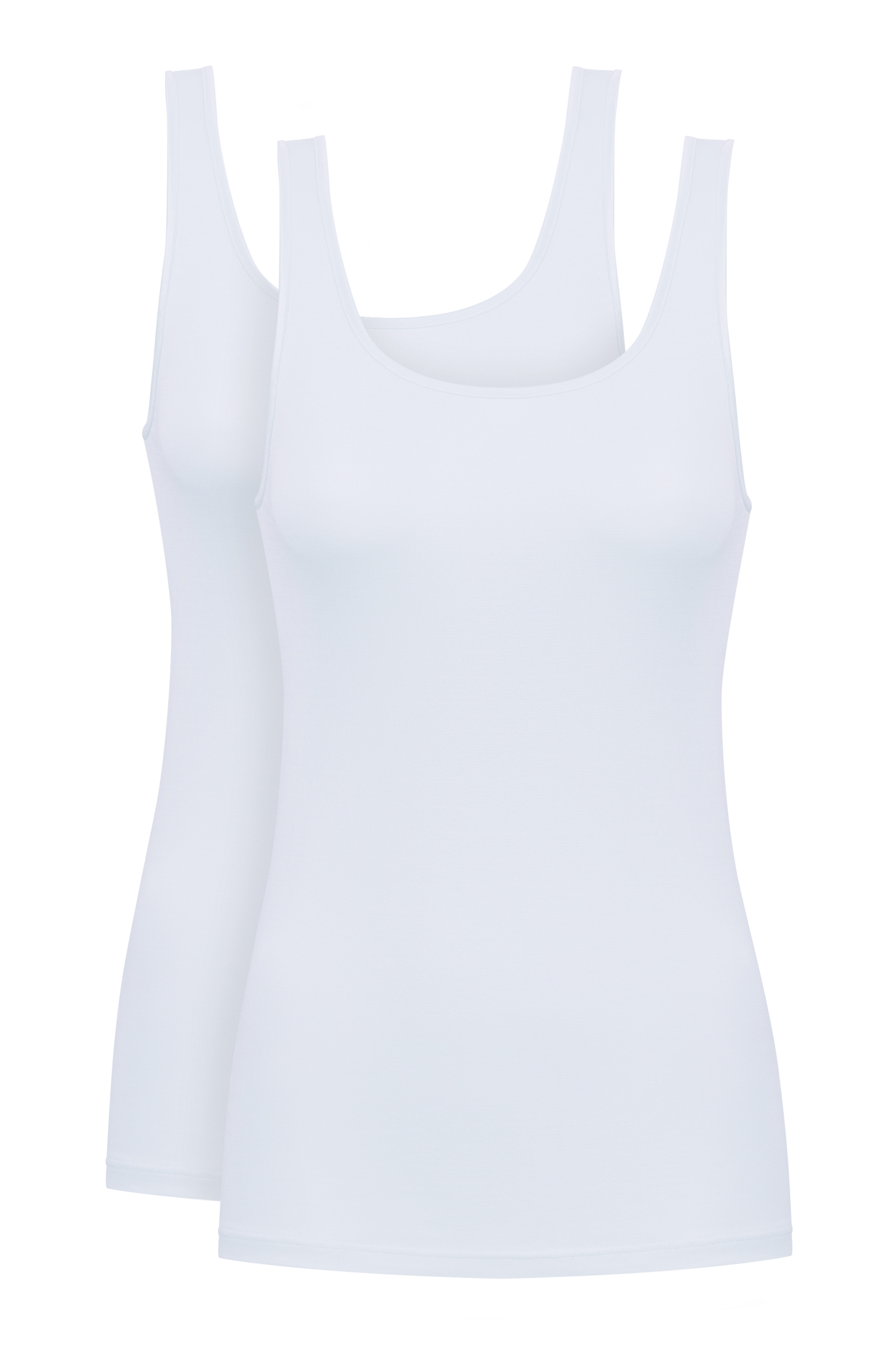 Image of Mey Tanktop "Pure Sense" 2er Pack, ohne auftragende Seitennähte, schmale Passform