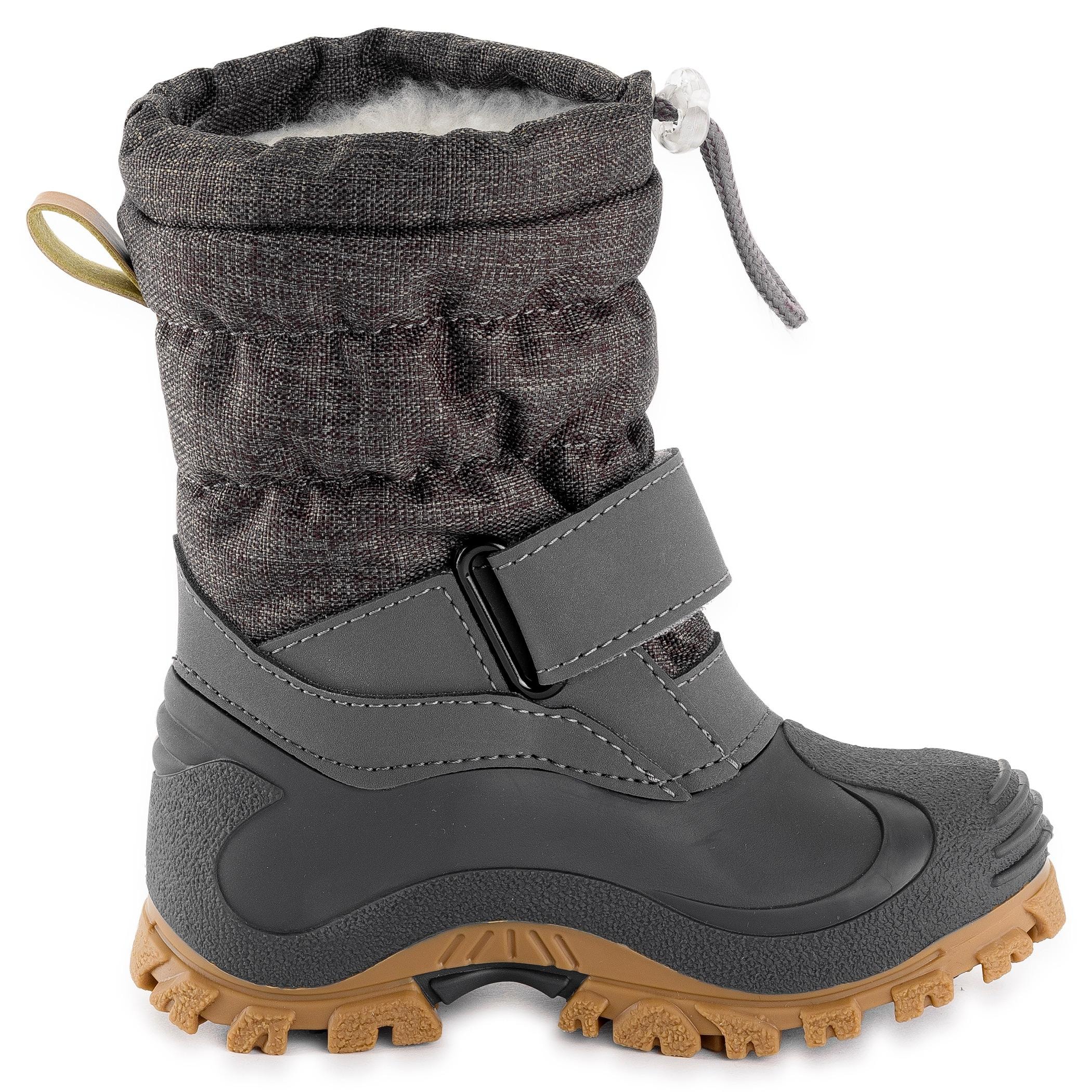 Lurchi Winterstiefel »Snowboots Finn«, Schneeboots, Winterboots mit Schurwolle