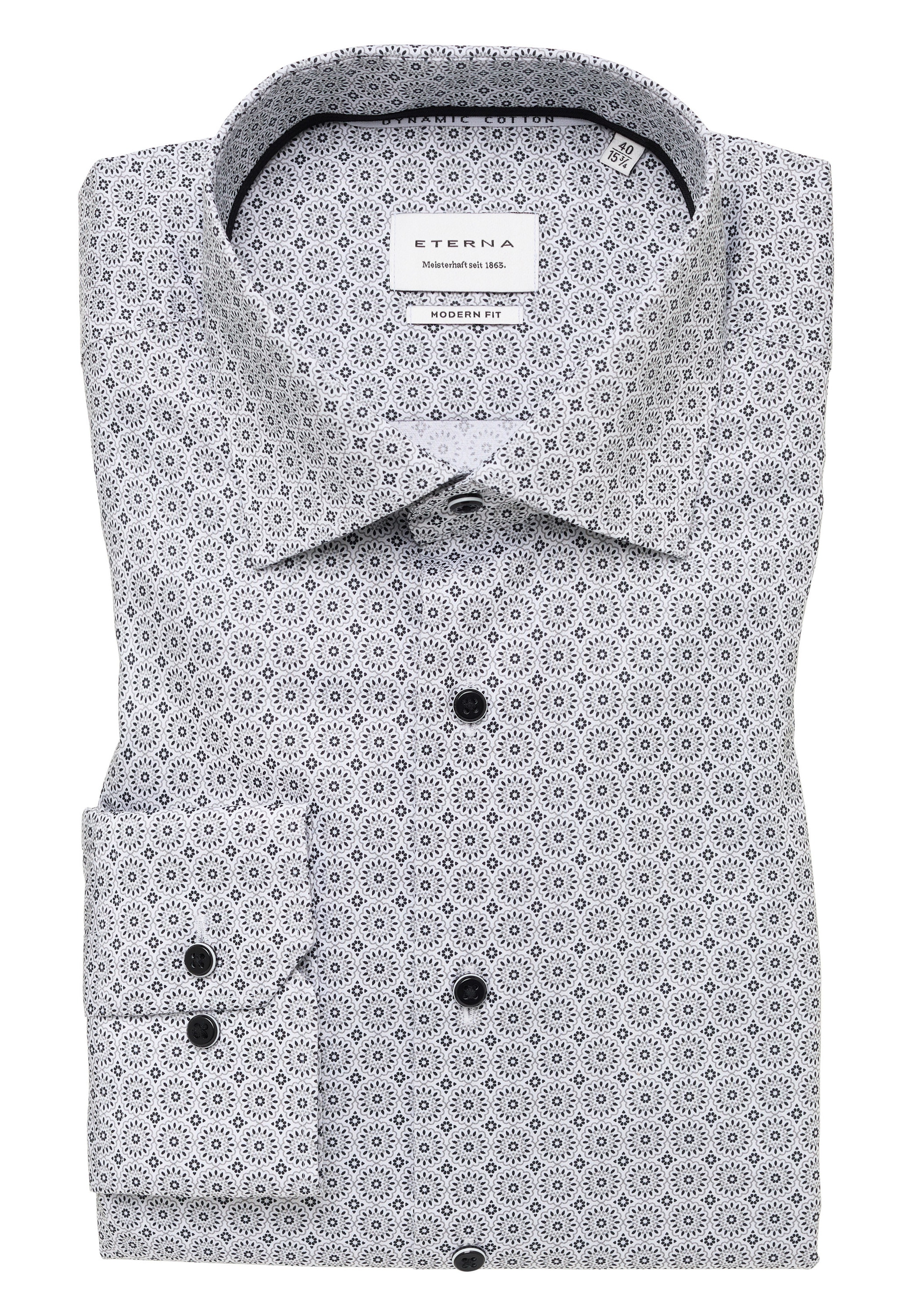 Eterna Chemise à manches longues »MODERN FIT« NON IRON (bügelfrei)