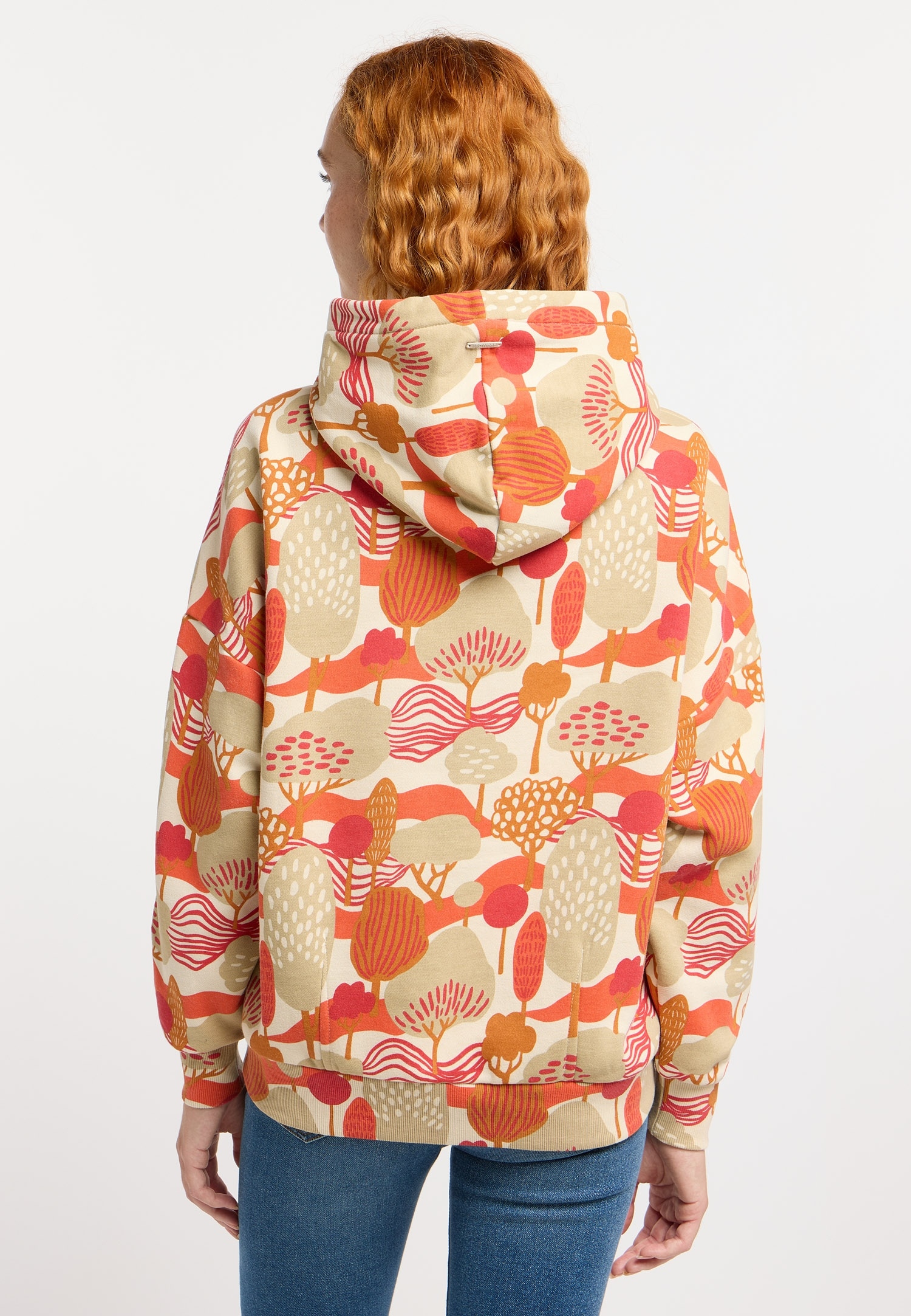 Ragwear 1100000002199 »PIRITA PRINT«, mit Rundhalsausschnitt und Kordelverschluss, normale Schnittform
