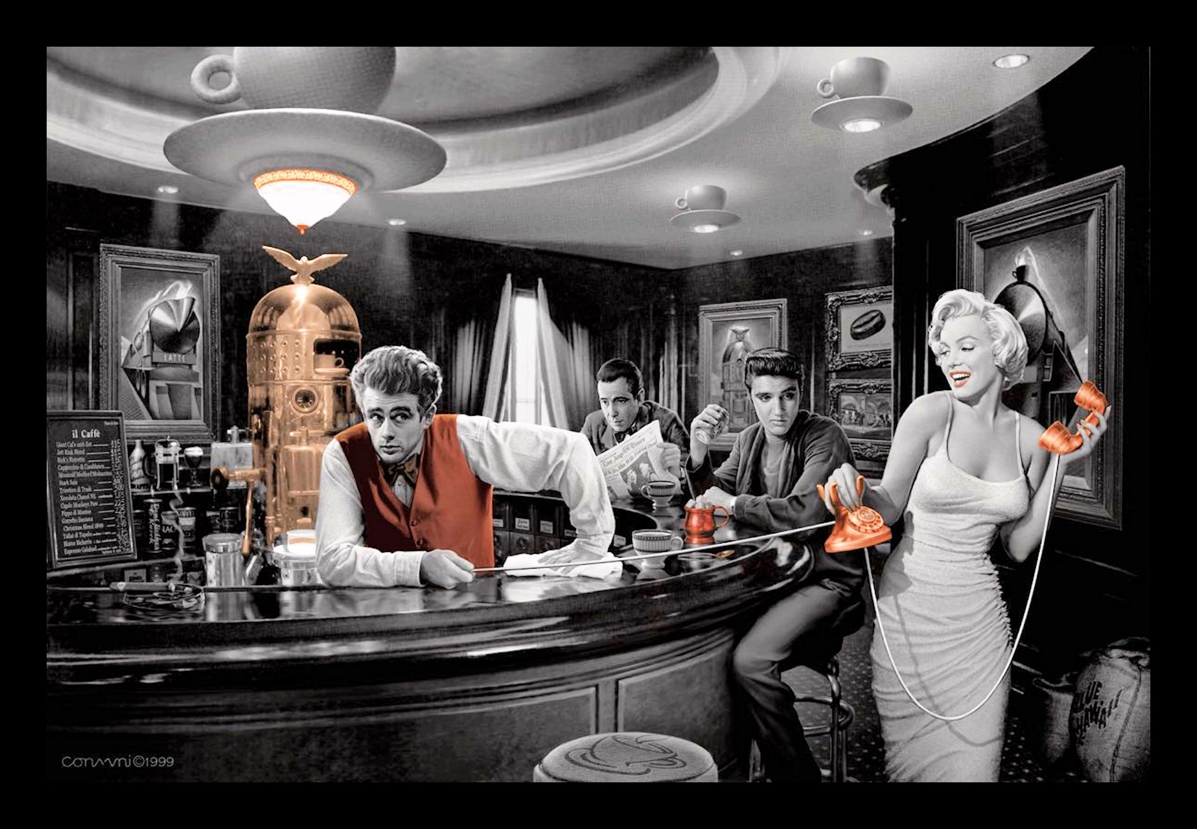 Image of my home Bild mit Rahmen »C. CONSANI / Java Dreams (BW+color)«, (1 St.) bei Ackermann Versand Schweiz