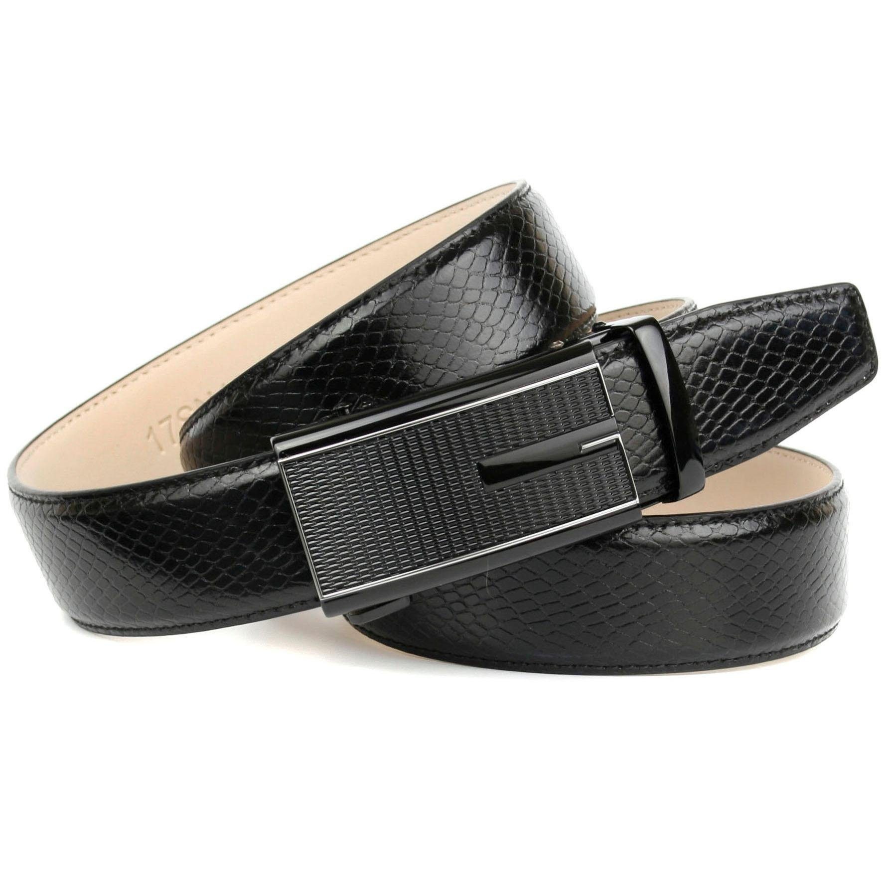 Image of Anthoni Crown Ledergürtel, mit Reptilien-Look bei Ackermann Versand Schweiz