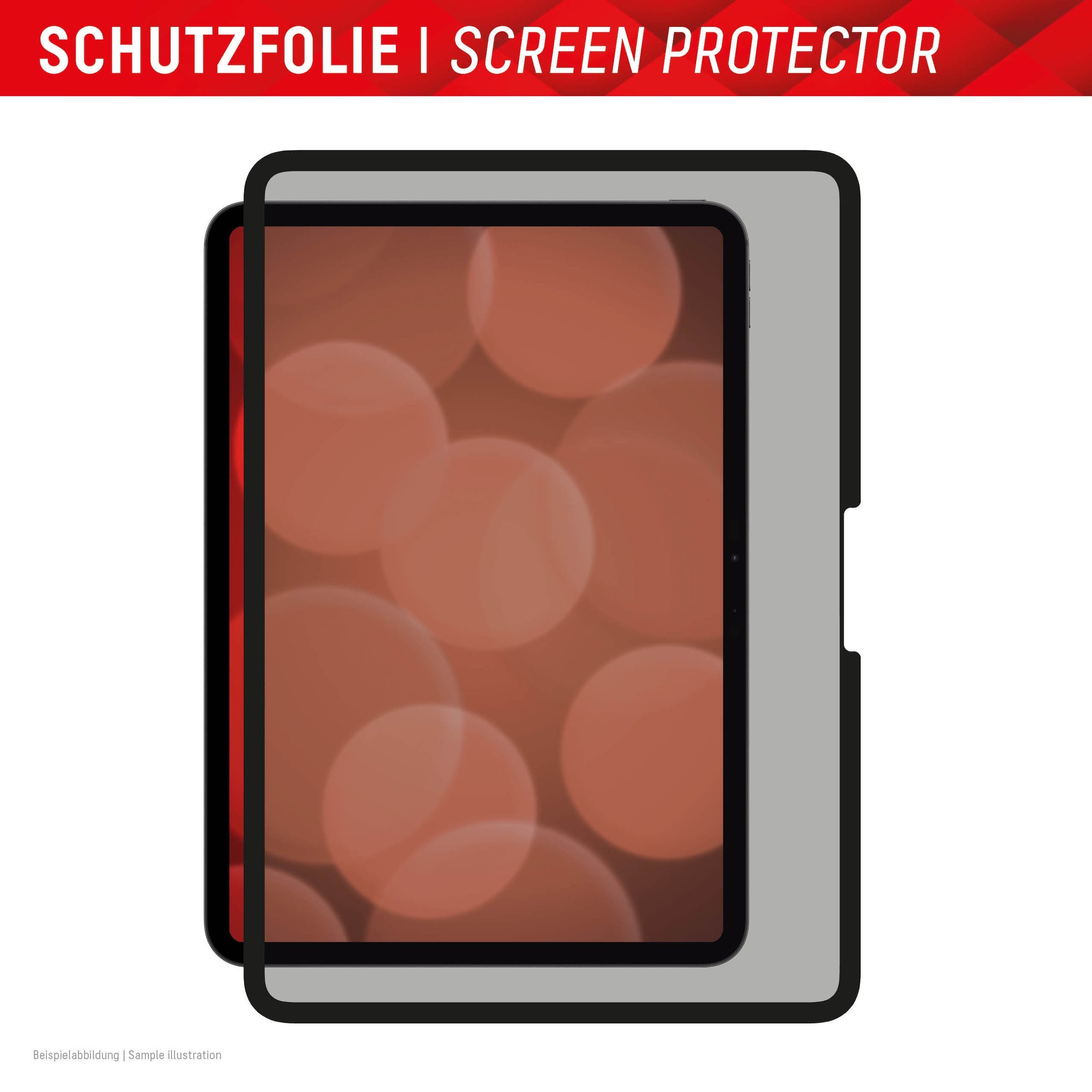 Displex Displayschutzfolie »Tablet Privacy Safe« für Apple iPad Pro 11" (2024/2025) Blickschutzfolie, Schutzfolie, Bildschirmschutz, kratz- & stossfest