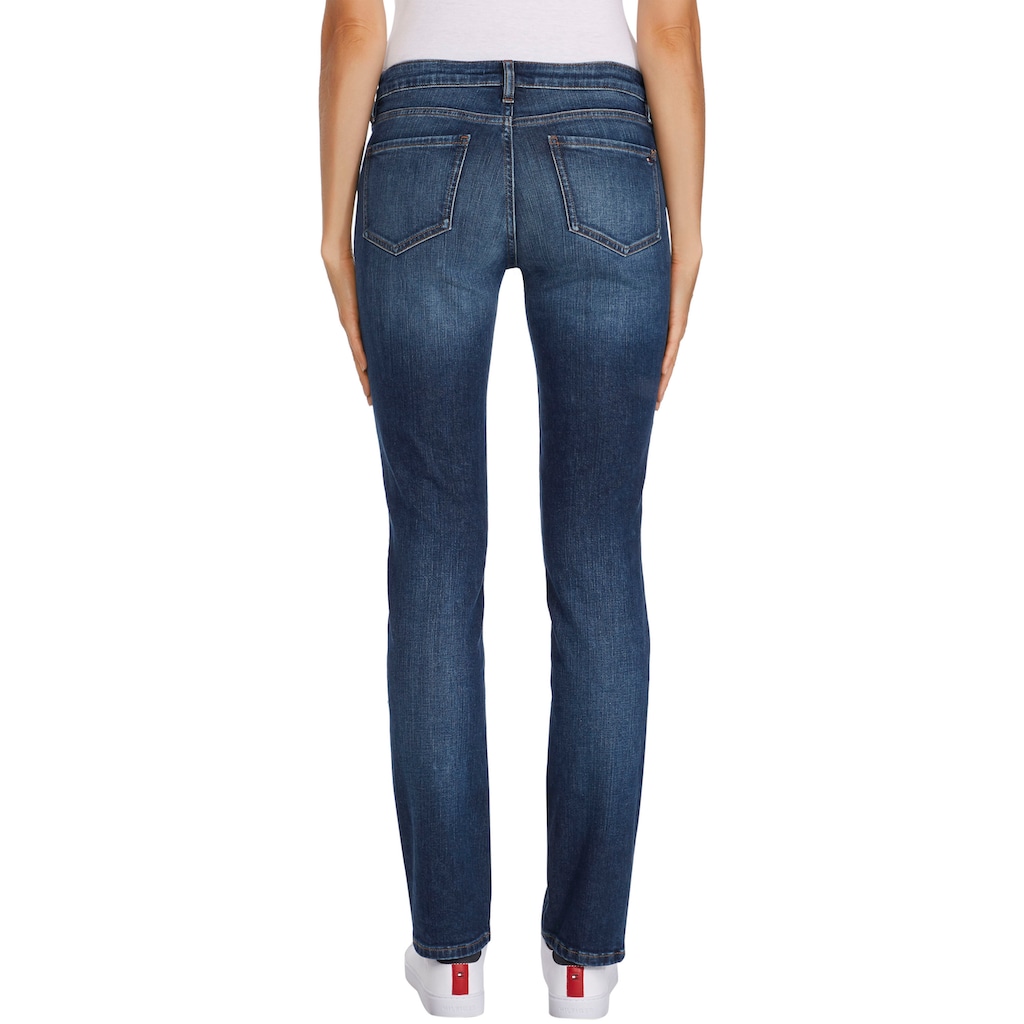 Tommy Hilfiger Straight-Jeans »HERITAGE ROME STRAIGHT RW«, mit leichten Fadeout-Effekten