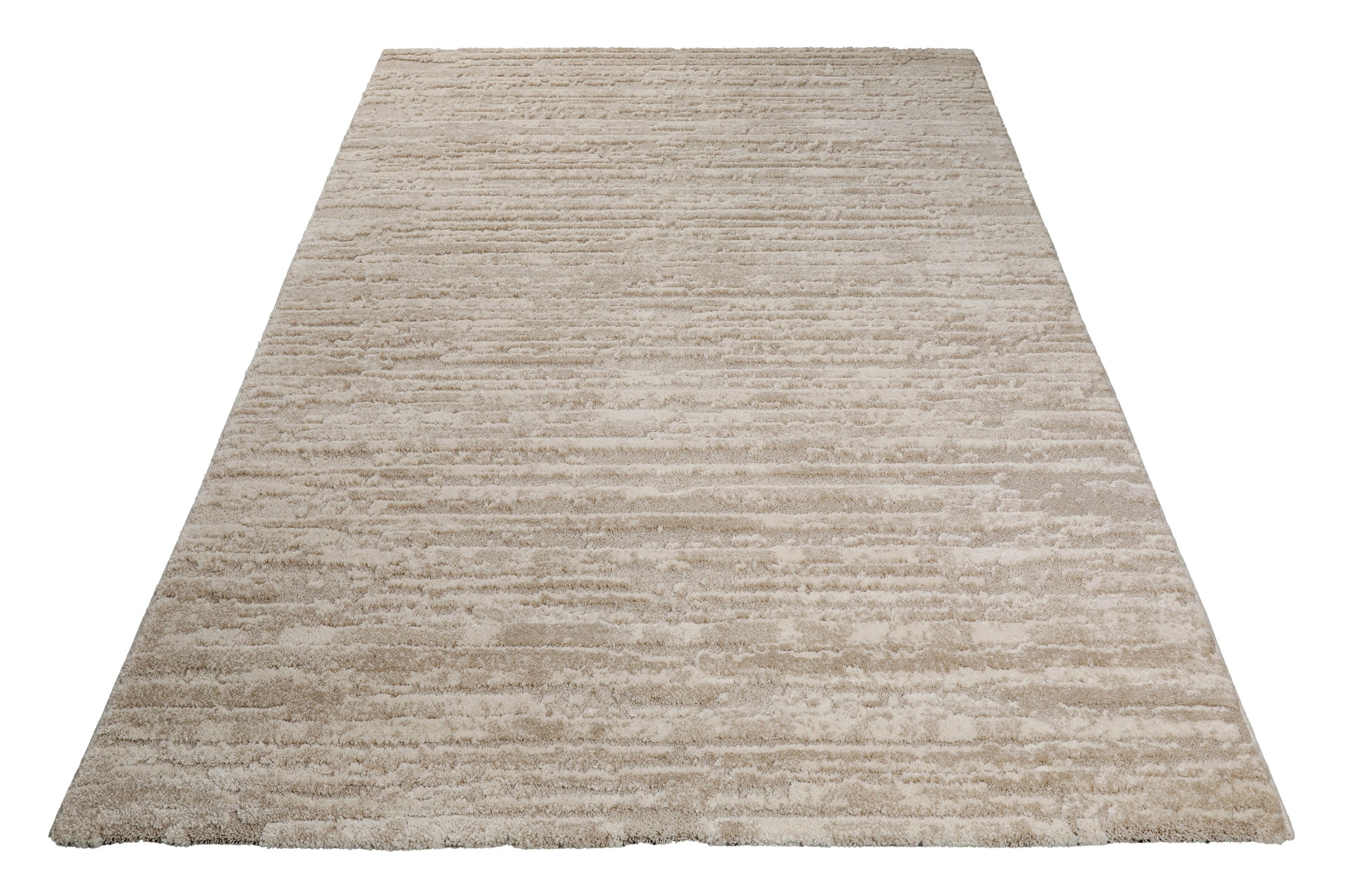 Image of Wecon home Teppich "Peer" rechteckig 18 mm Höhe Gewebt, Hoch-Tief, pflegeleicht, meliertes Muster, Scandi, Wohnzimmer