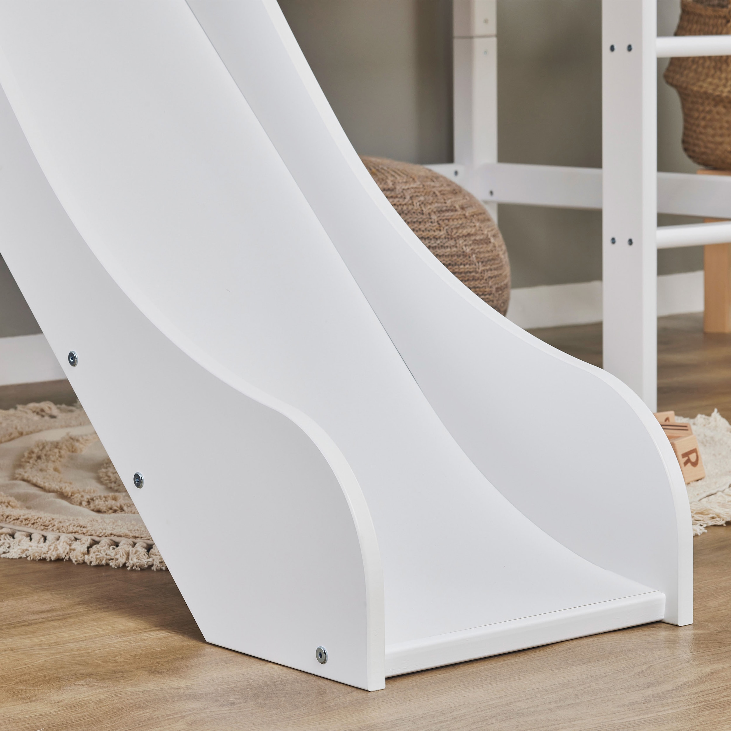 Hoppekids Toboggan d'intérieur »ECO Dream« Toboggan pour lit enfant en hauteur, 2 tailles