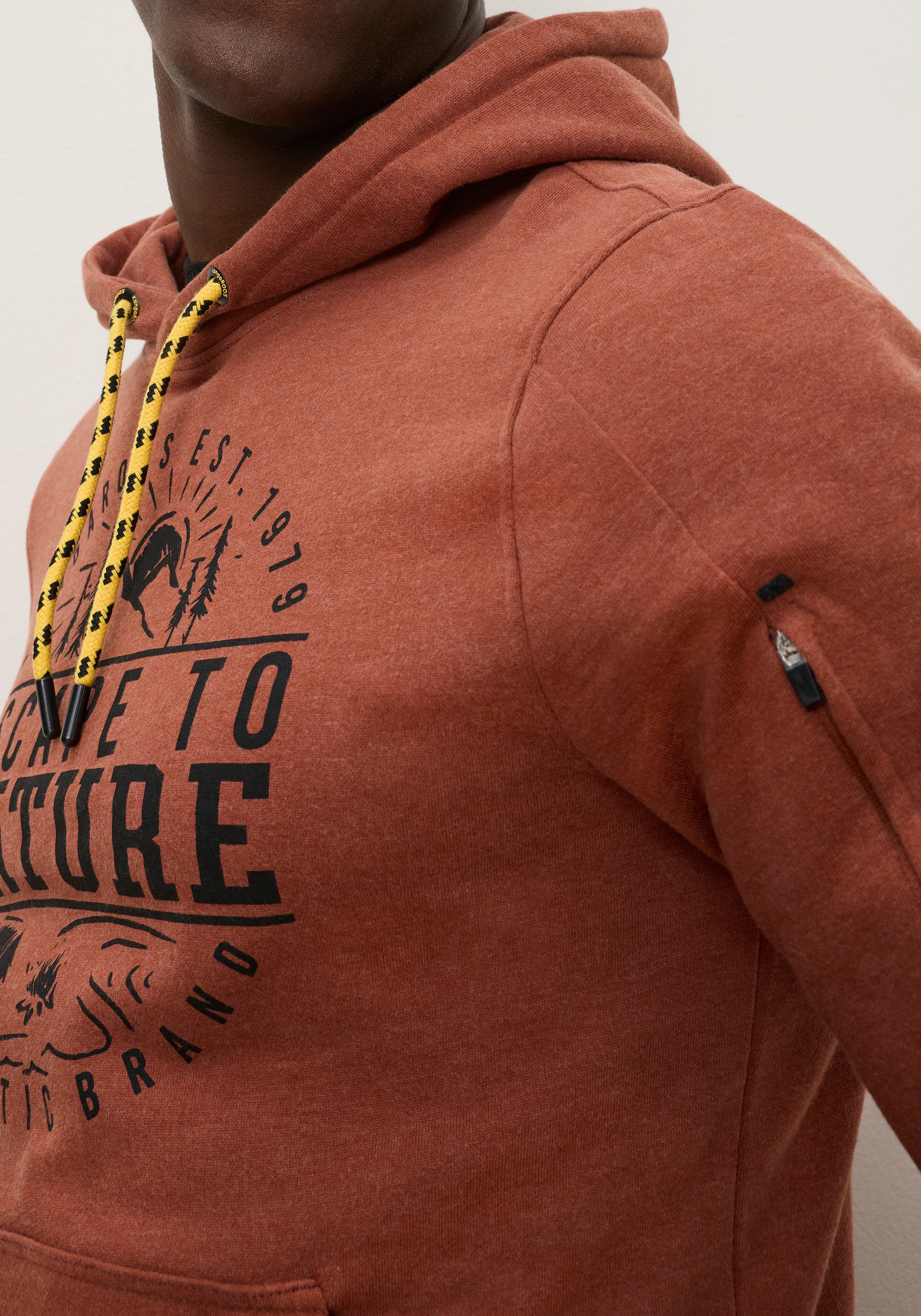 KangaROOS Kapuzensweatshirt , mit Kapuze und Kordelzug, Langarm, auch in grossen Grössen
