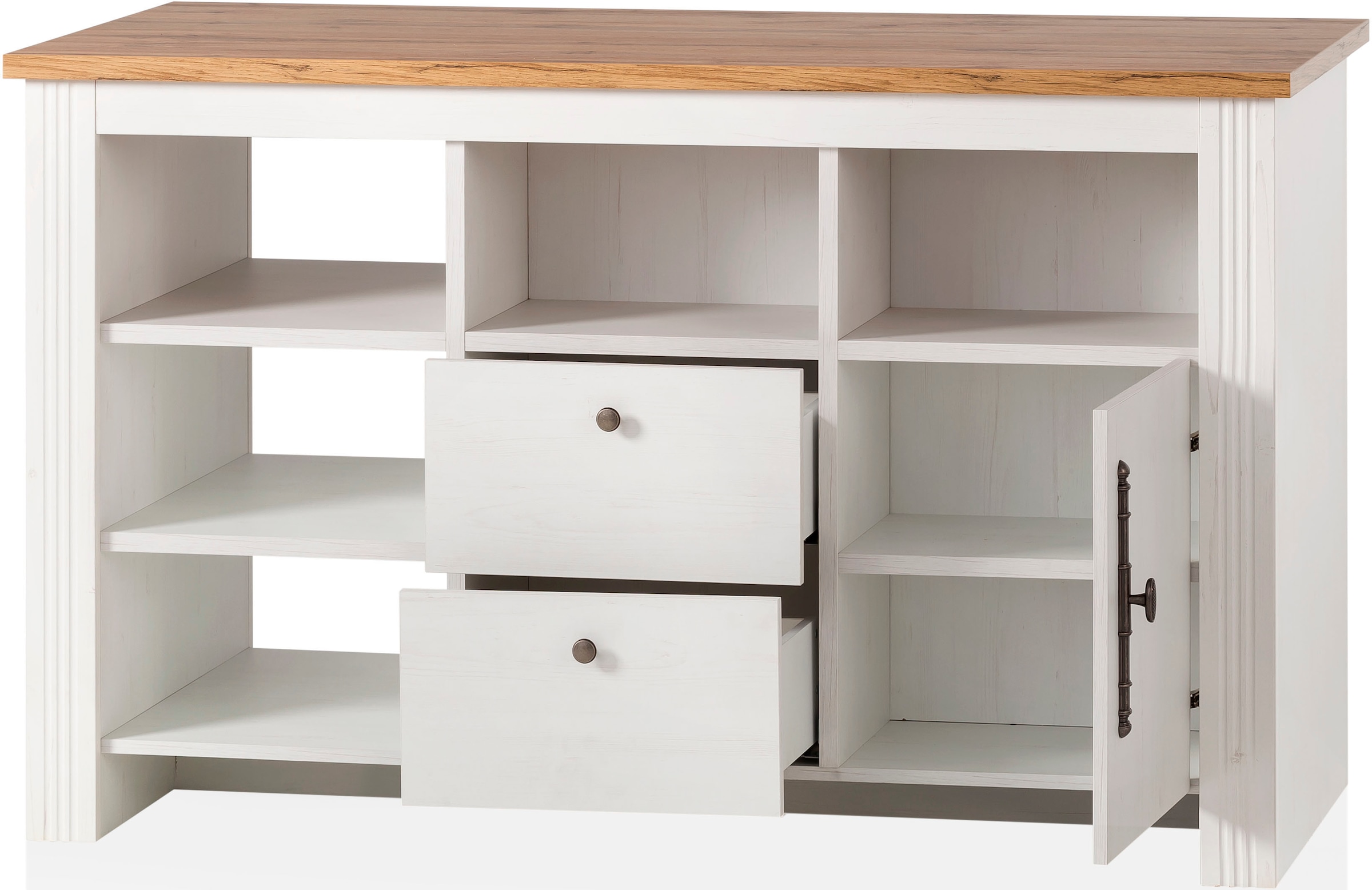 GOODproduct Küche »KS-Westminster« Breite 366 cm, ohne E-Geräte