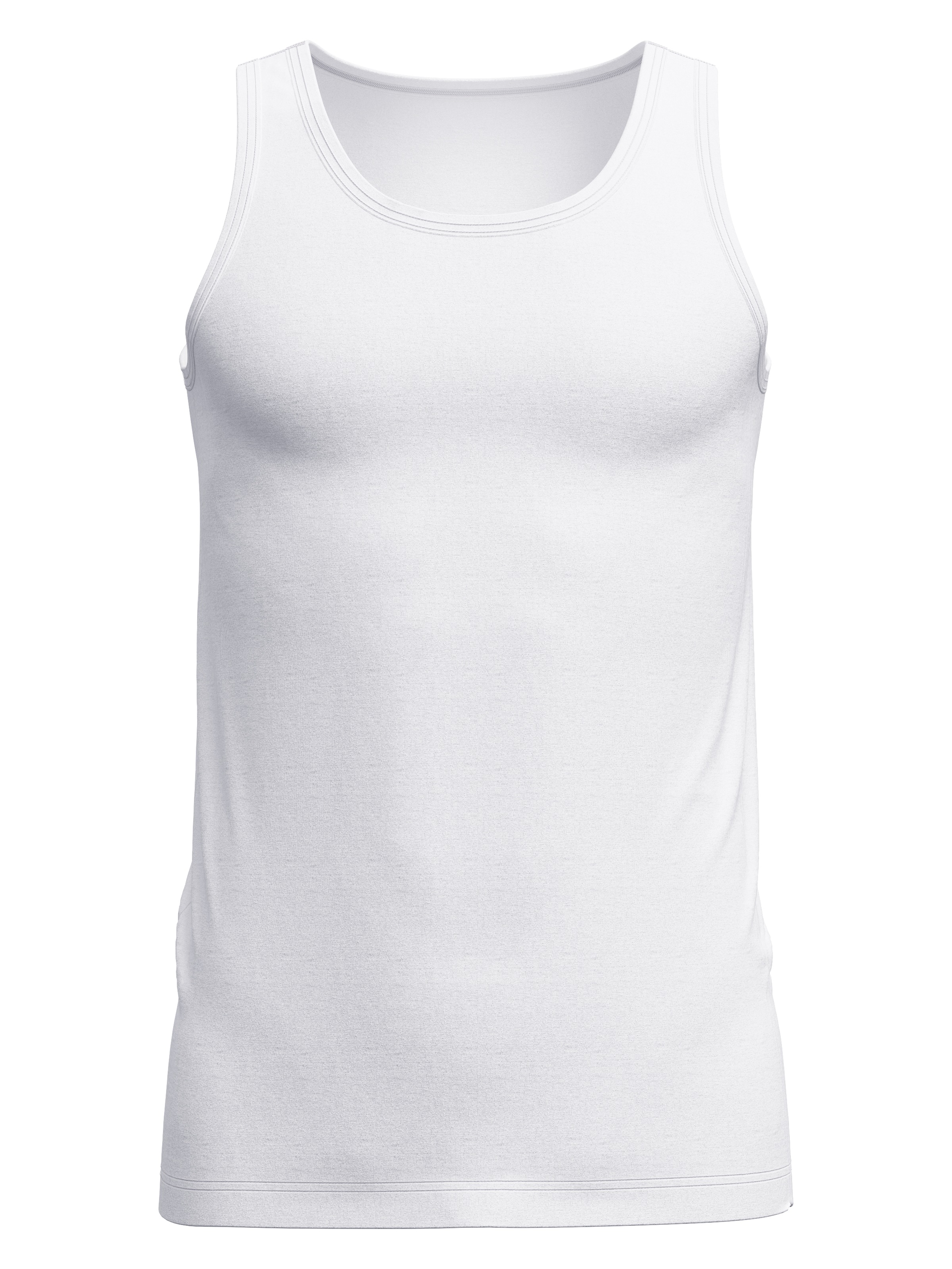 CALIDA T-shirt musclé »Natural Cooling« Rundhals-Ausschnitt, breite Träger, weich, elastisch