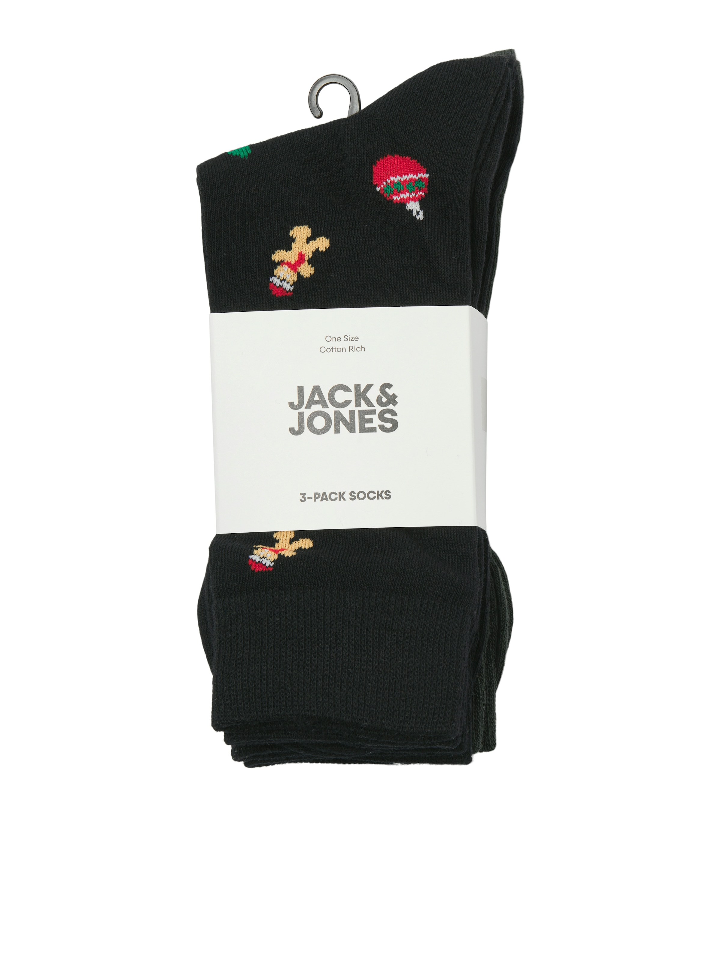 Jack & Jones Freizeitsocken »JACXMAS REINDEER SOCKS 3 PACK« Packung, 3 Paar tlg.