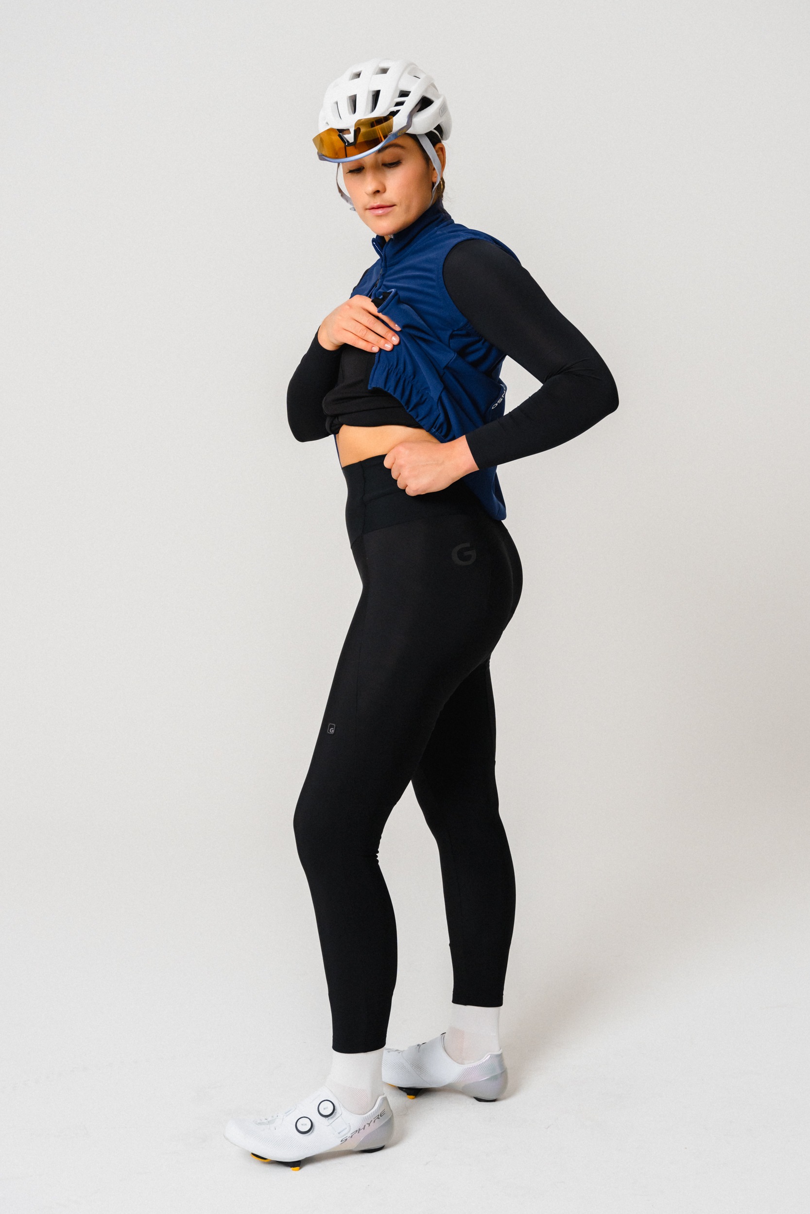 Gonso Pantalon de vélo »ESSENTIAL TIGHT HIGH WAIST SC W«  Damen Radhose mit Sitzpolster, Tight fit