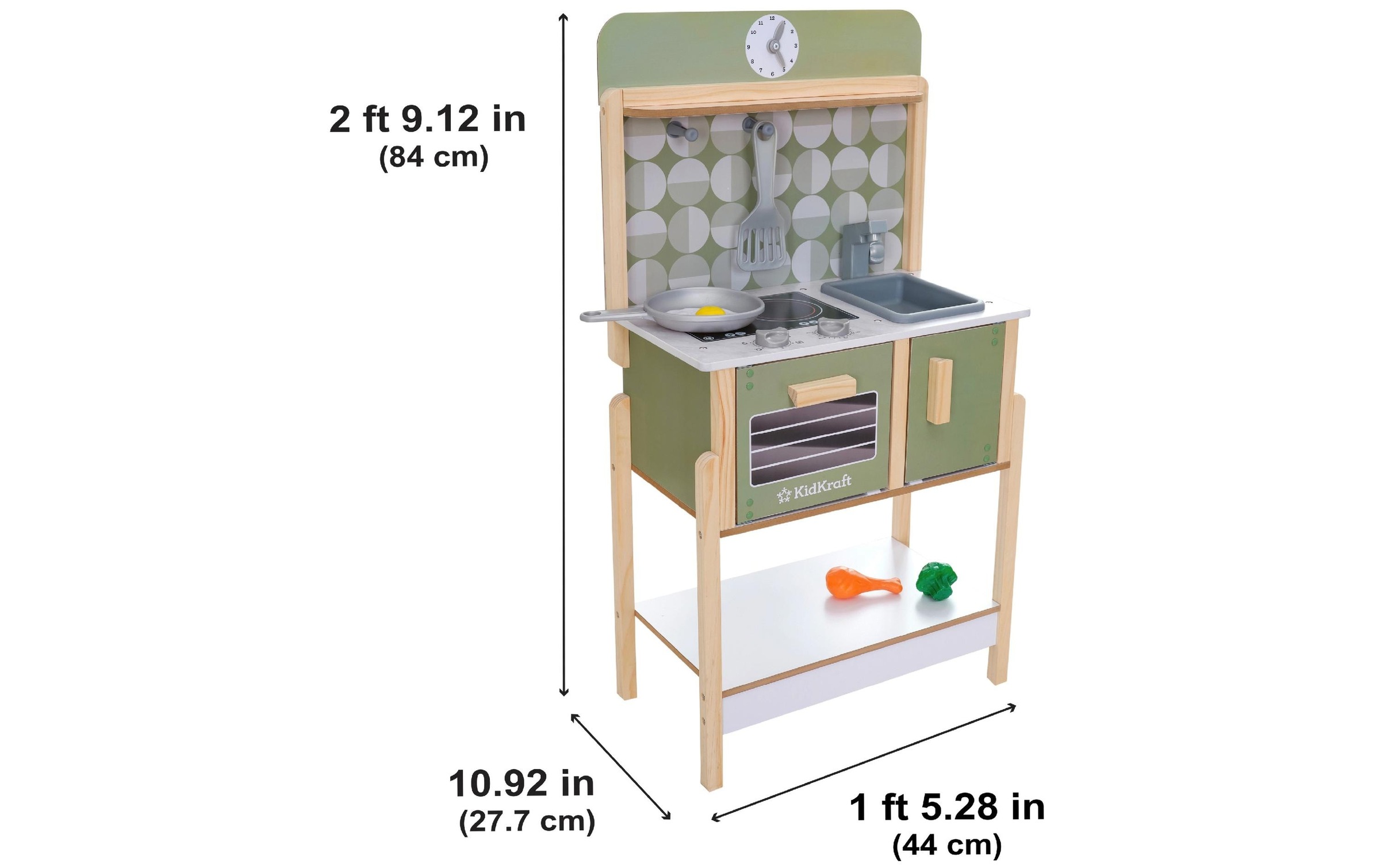 Spielküche »Kid Kraft Time to Cook 43.99 x 27.71 x 84.0 cm«