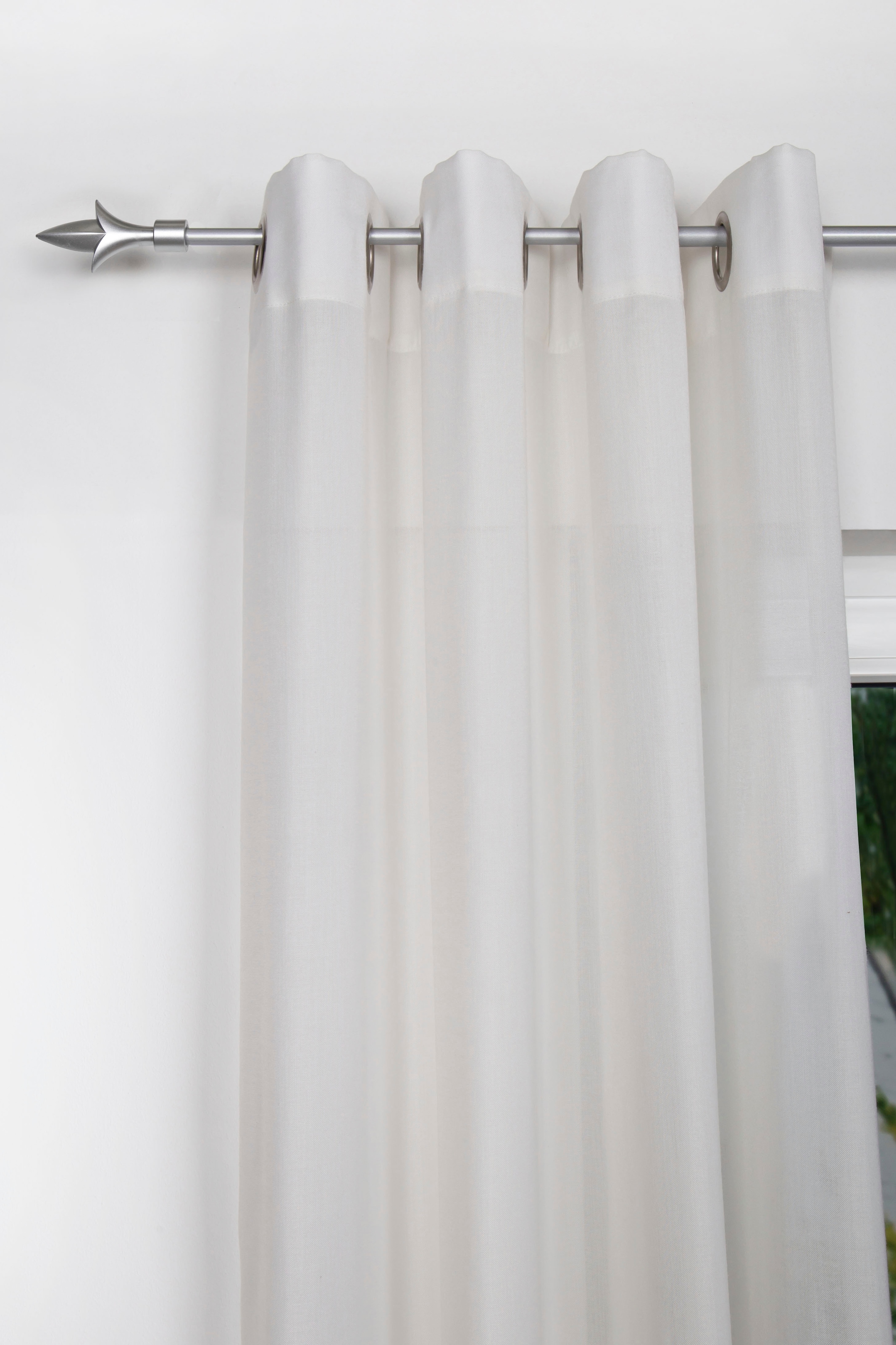 mydeco Gardinenstange »lance« Ø 16 mm 1 läufig-läufig ausziehbar