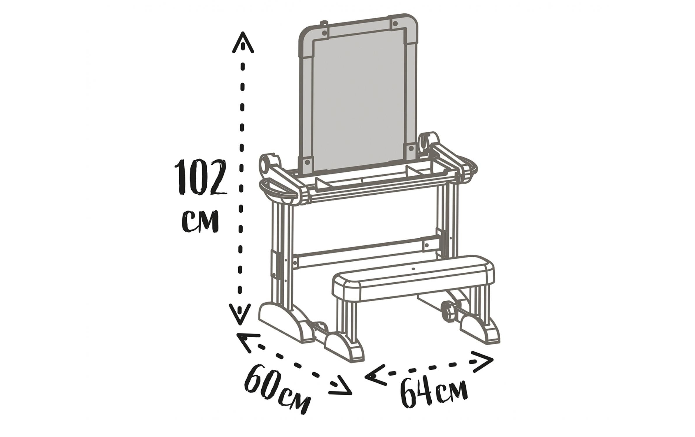 Smoby Schreibtisch »2-in-1«