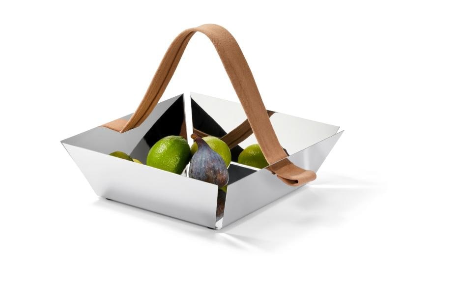 Image of PHILIPPI Obstschale "A Tavola 24 x 7 cm" aus Edelstahl