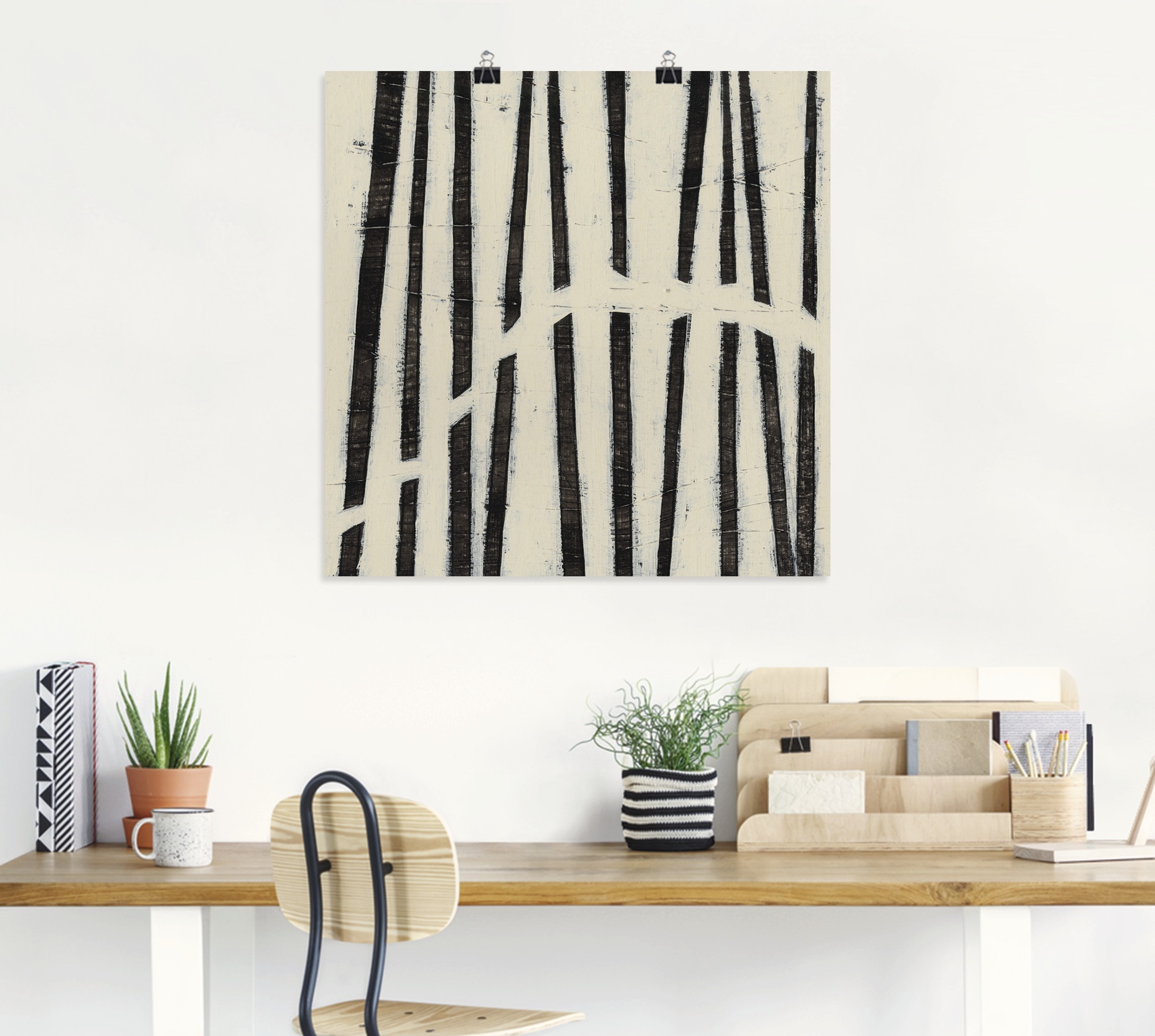 Artland Wandbild »Hieroglyph I«, Muster, (1 St.), als Alubild, Outdoorbild, Leinwandbild, Poster, Wandaufkleber