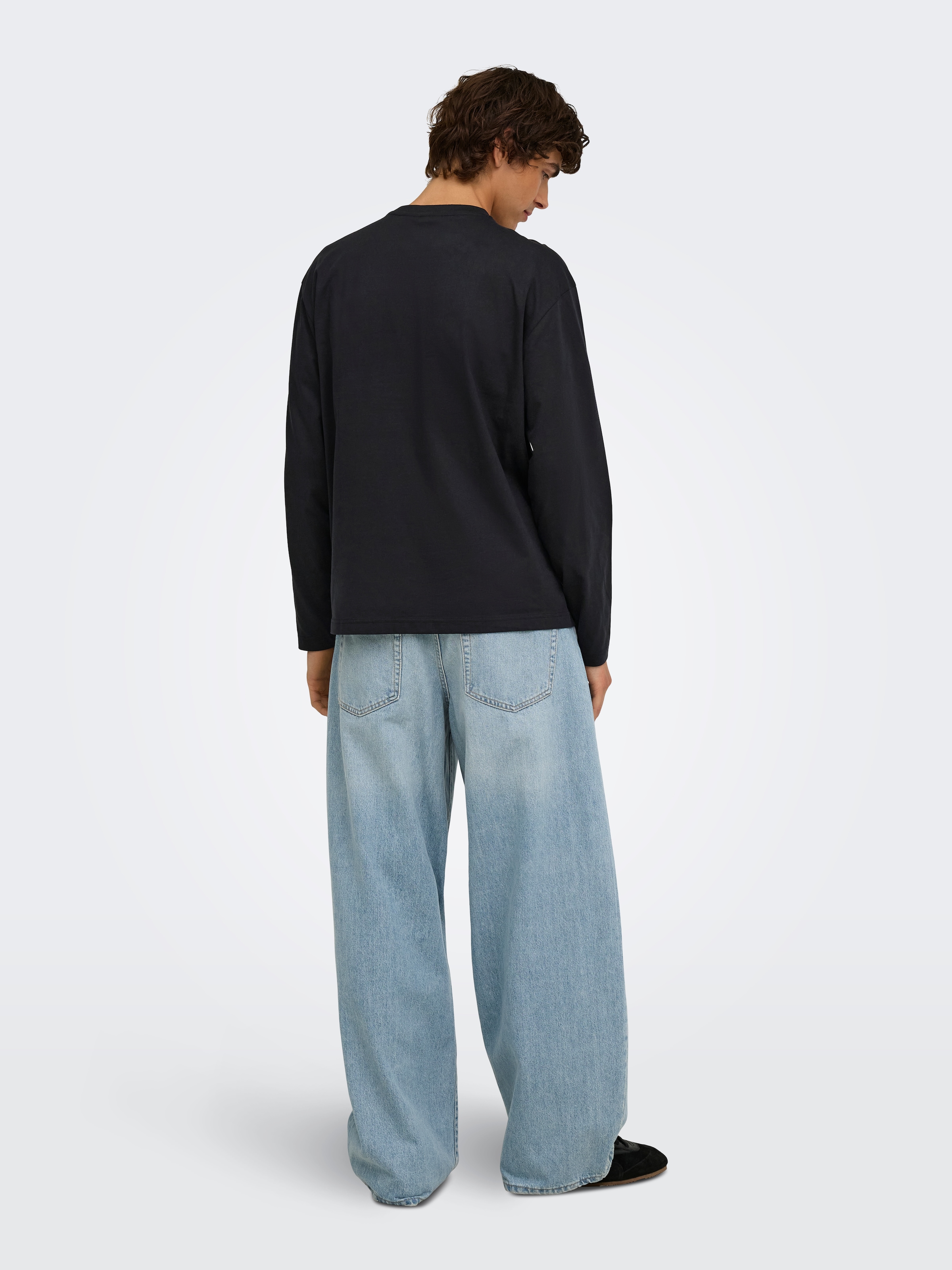 ONLY & SONS Langarmshirt »ONSFRED LIFE RLX LS TEE NOOS« Baumwolle, relaxed fit